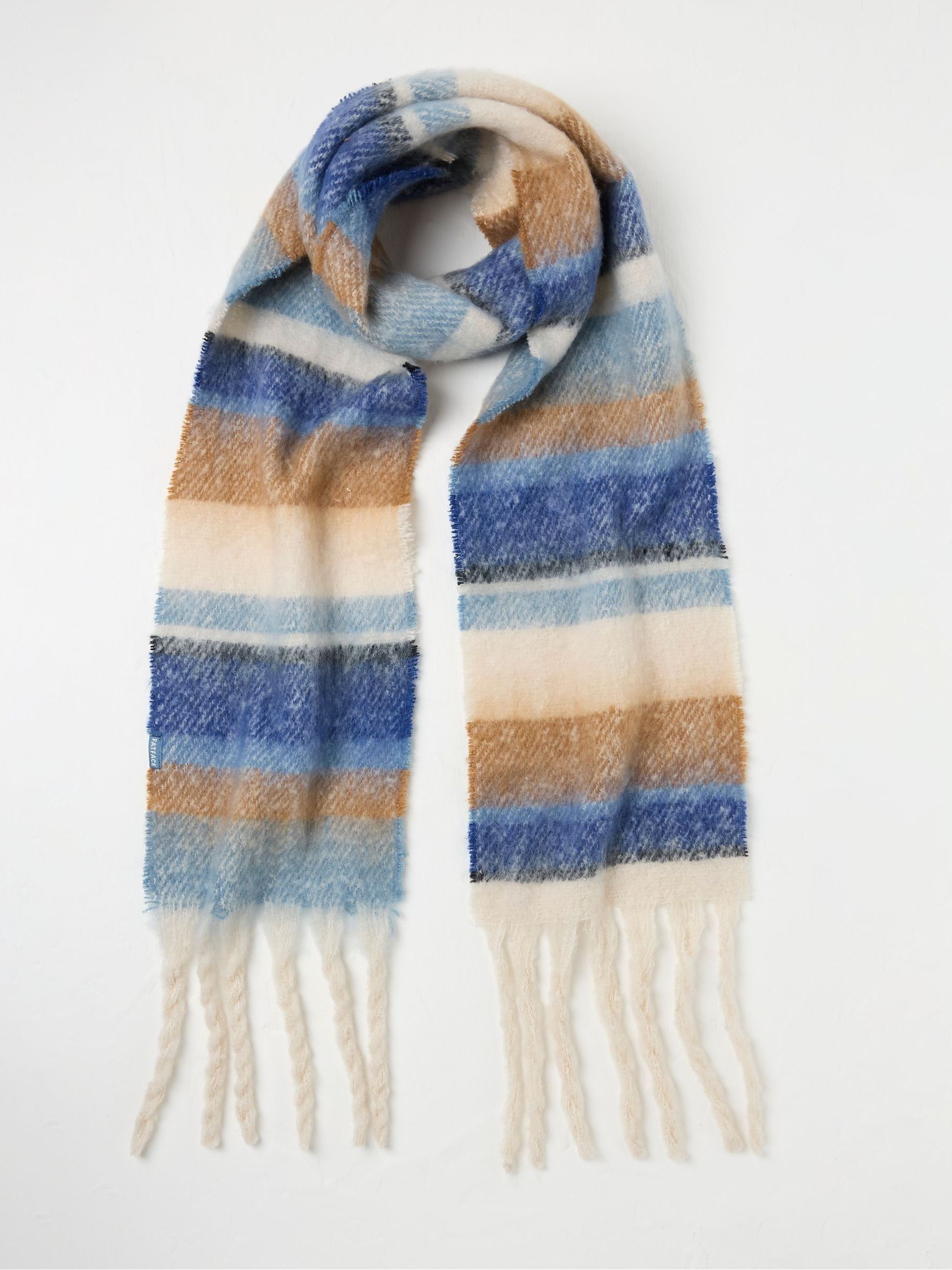 Blue Skinny Stripe Scarf - Image 1 of 2