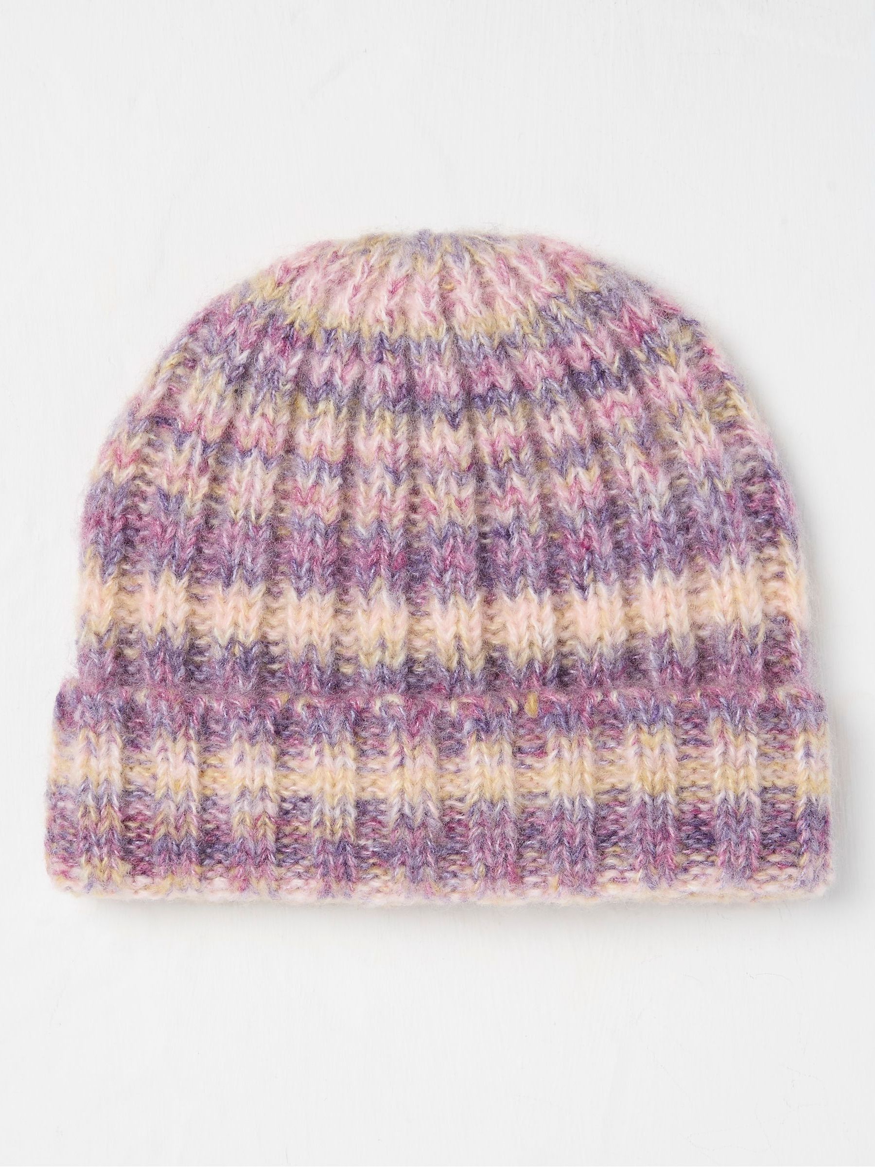 Purple Space Dye Rib Beanie - Image 1 of 2