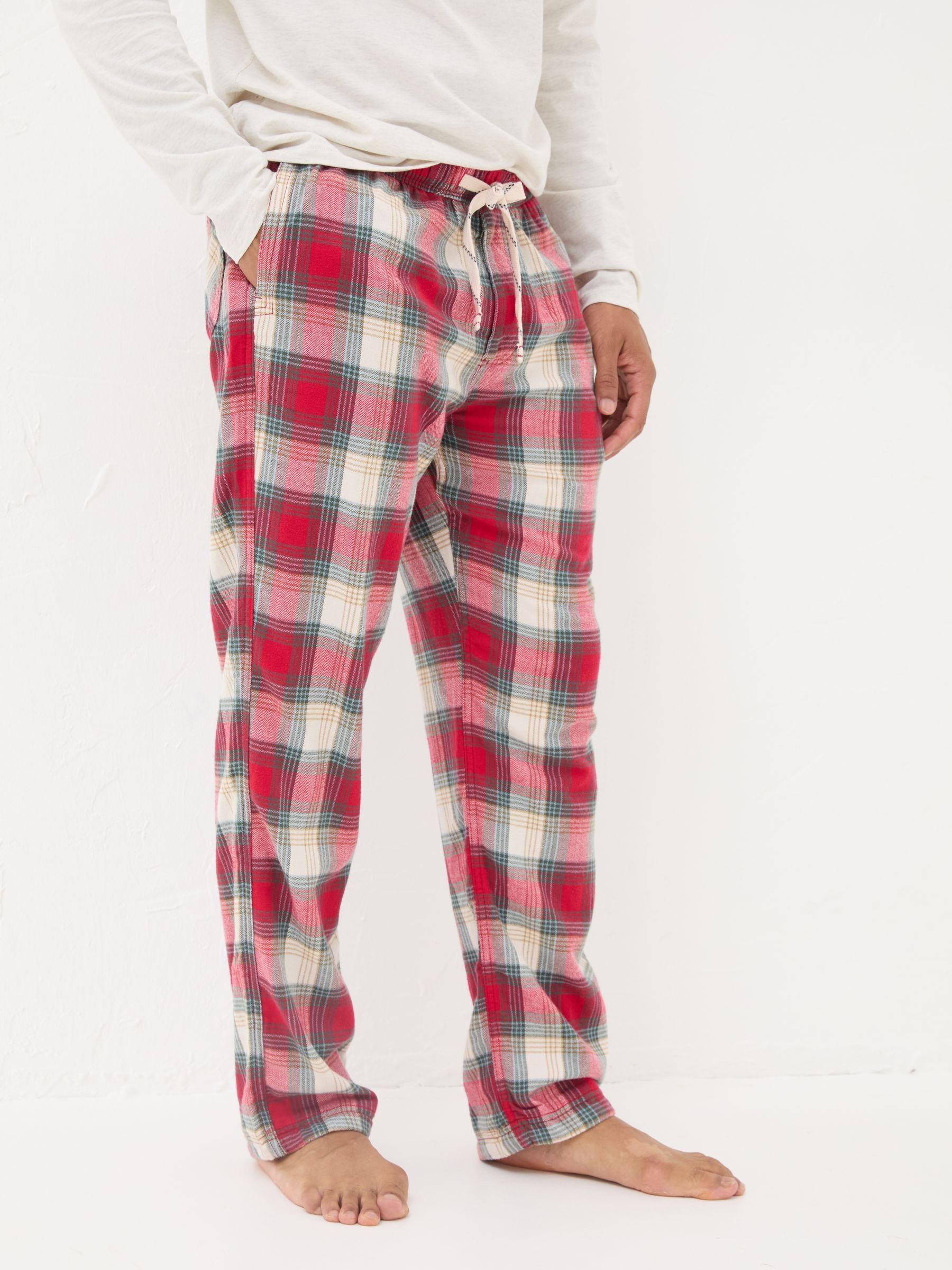Bramber Red Check Pyjama Bottoms - Image 1 of 6