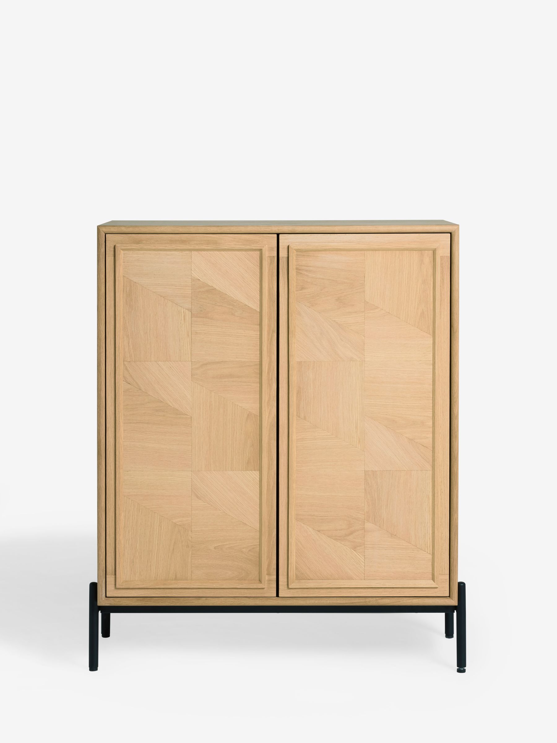 Jasper Conran London White Washed Oak Aden Small Sideboard - Image 4 of 8