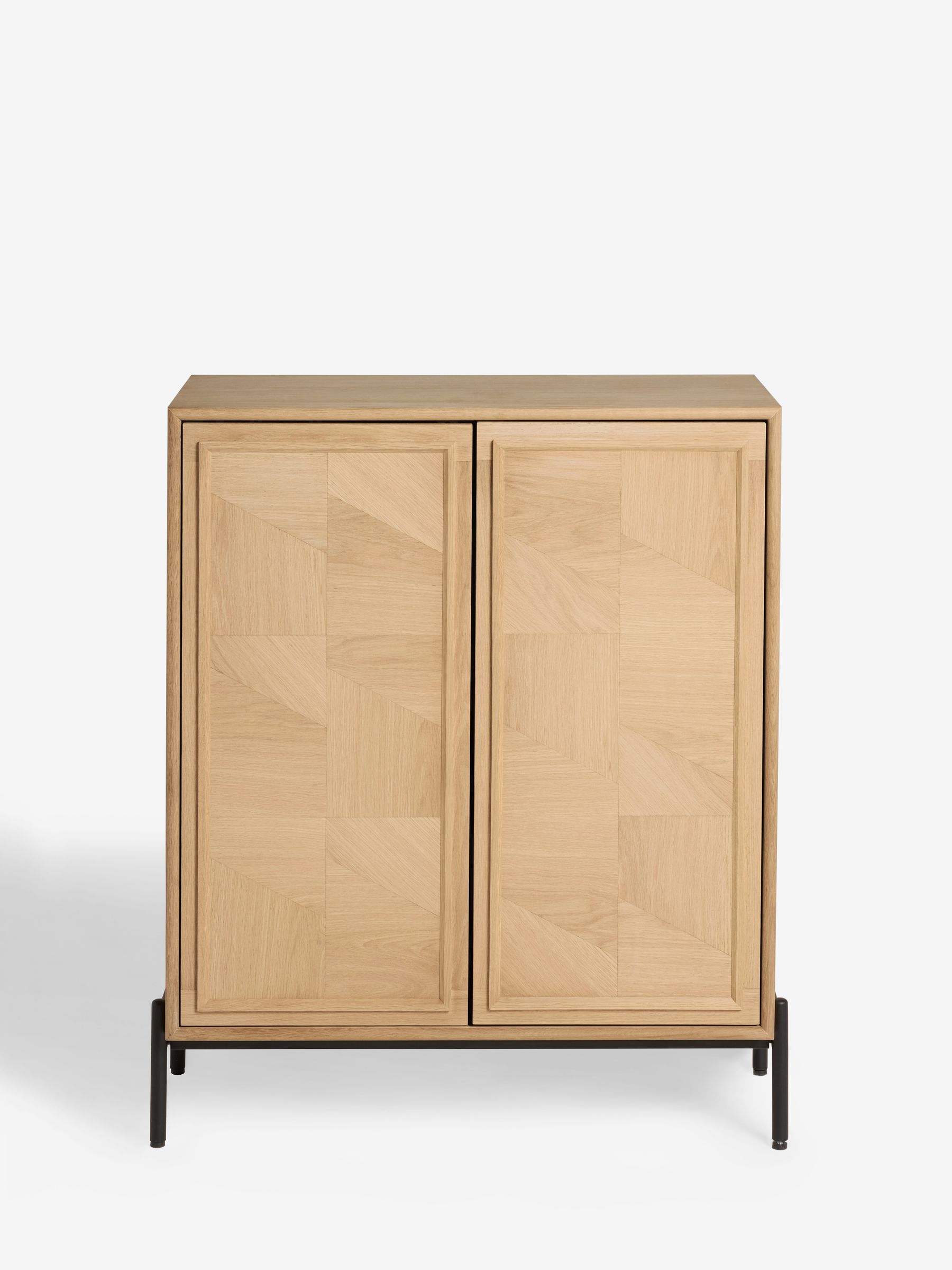Jasper Conran London White Washed Oak Aden Small Sideboard - Image 5 of 8