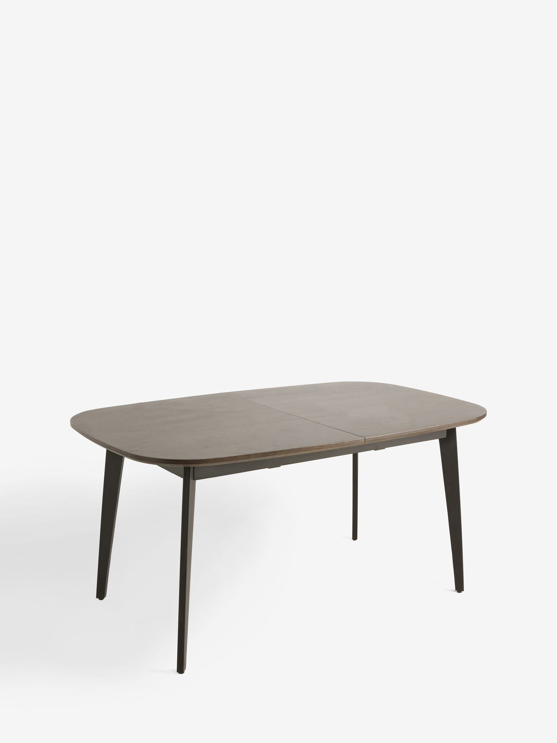 Jasper Conran London Dark Oak Aden 6 to 8 Seater Extending Dining Table - Image 6 of 9