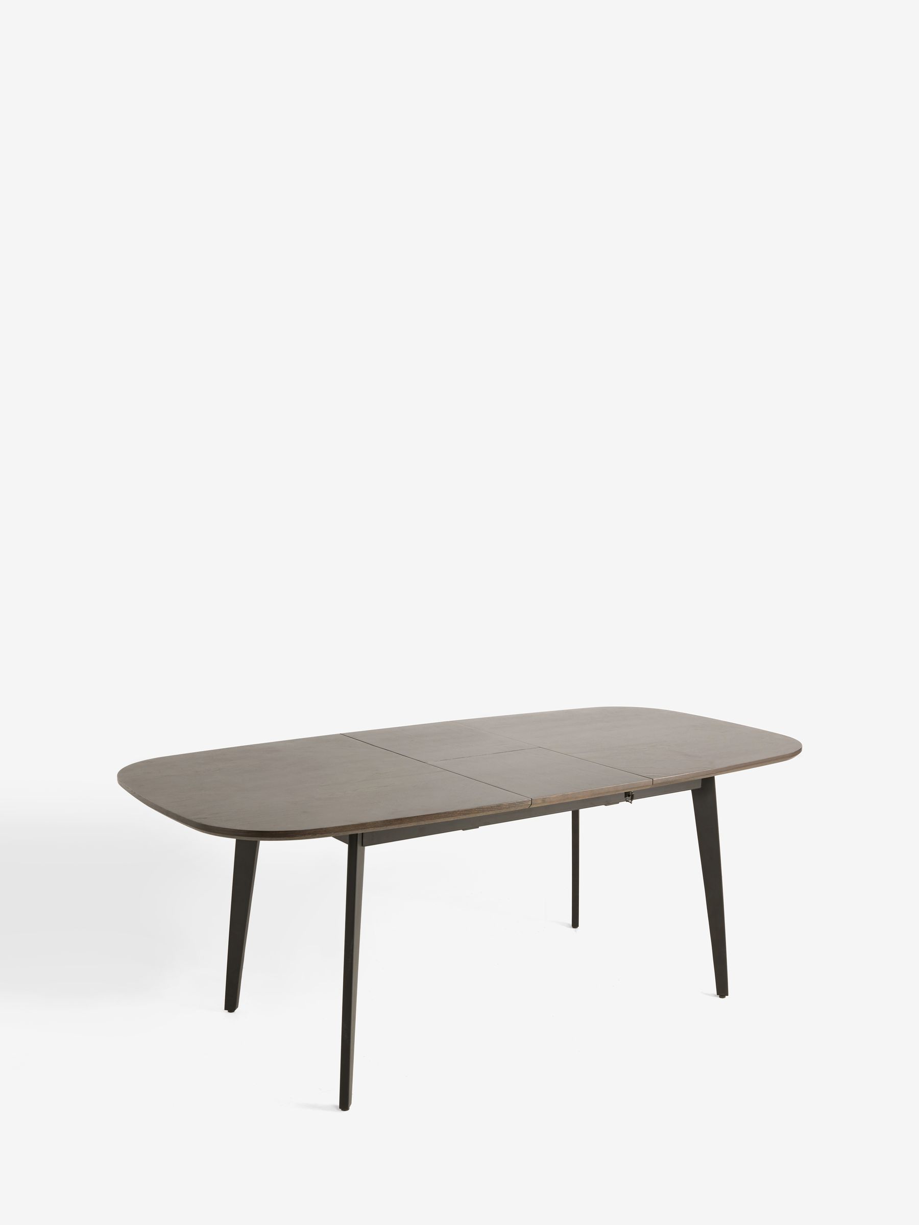 Jasper Conran London Dark Oak Aden 6 to 8 Seater Extending Dining Table - Image 7 of 9