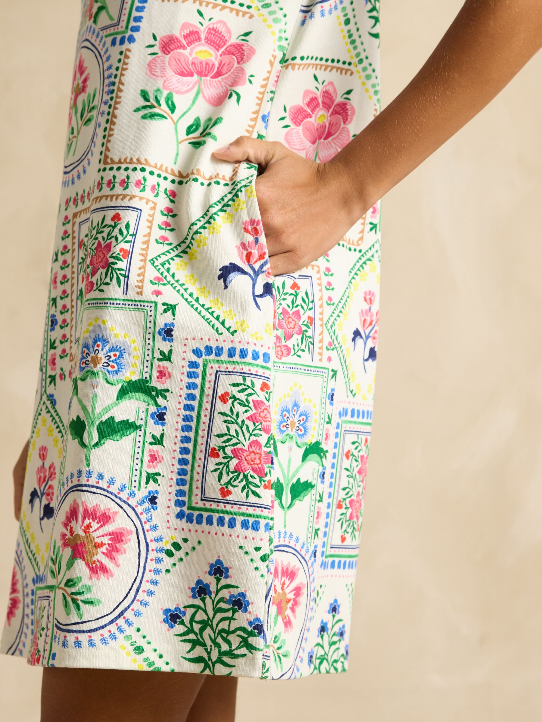 Evie Multi Jersey Dress - Image 4 of 6