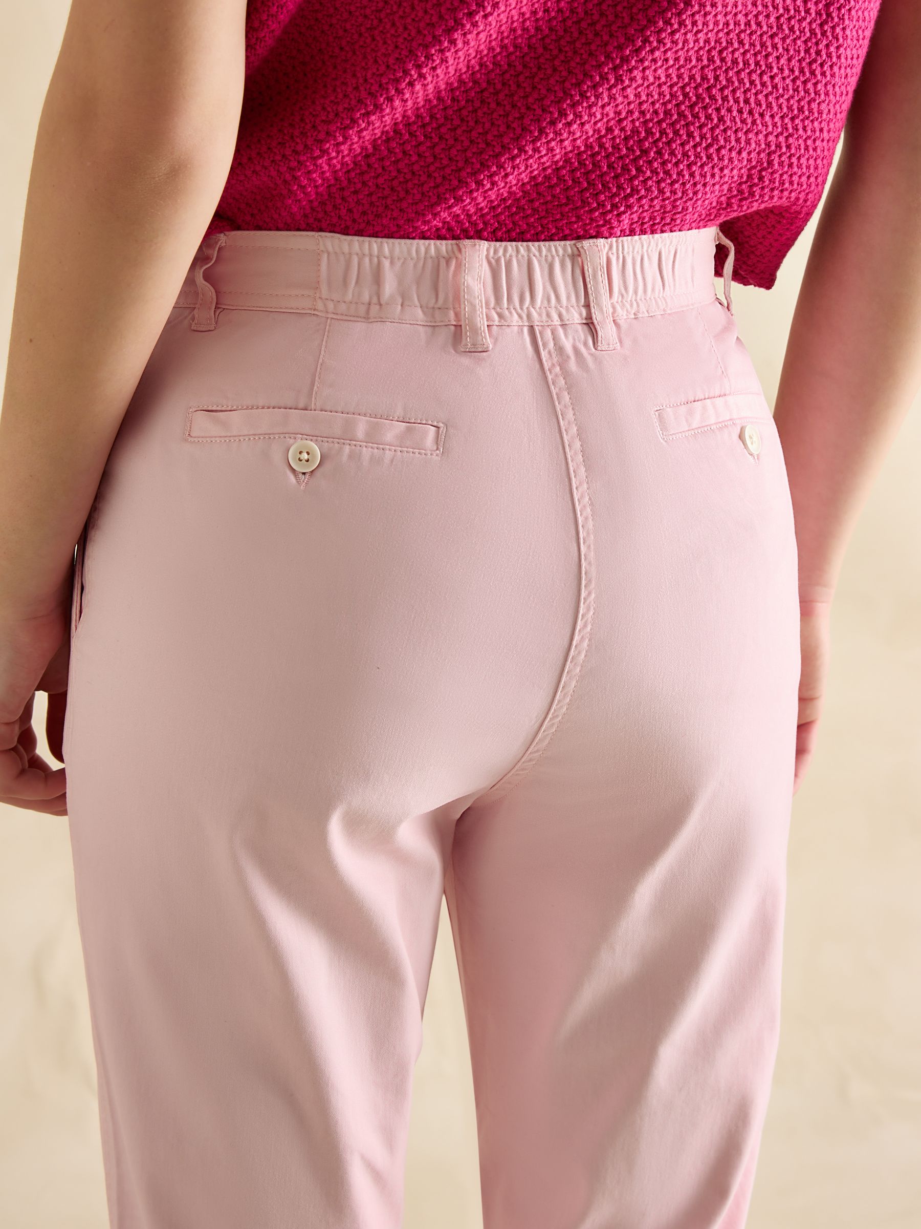 Slim Fit Pink Chino Trousers - Image 5 of 6