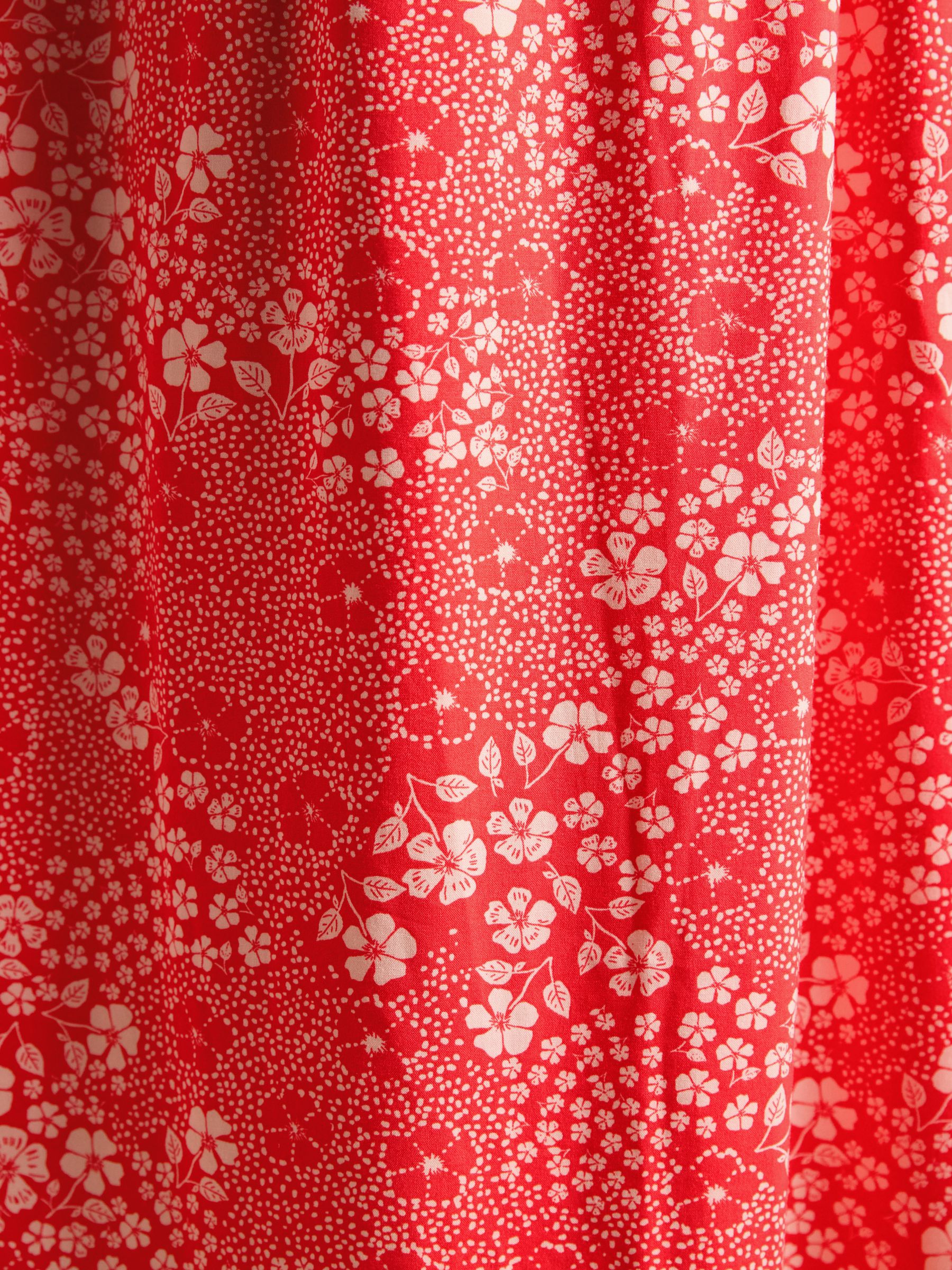 Adele Red Midi Skirt - Image 5 of 6