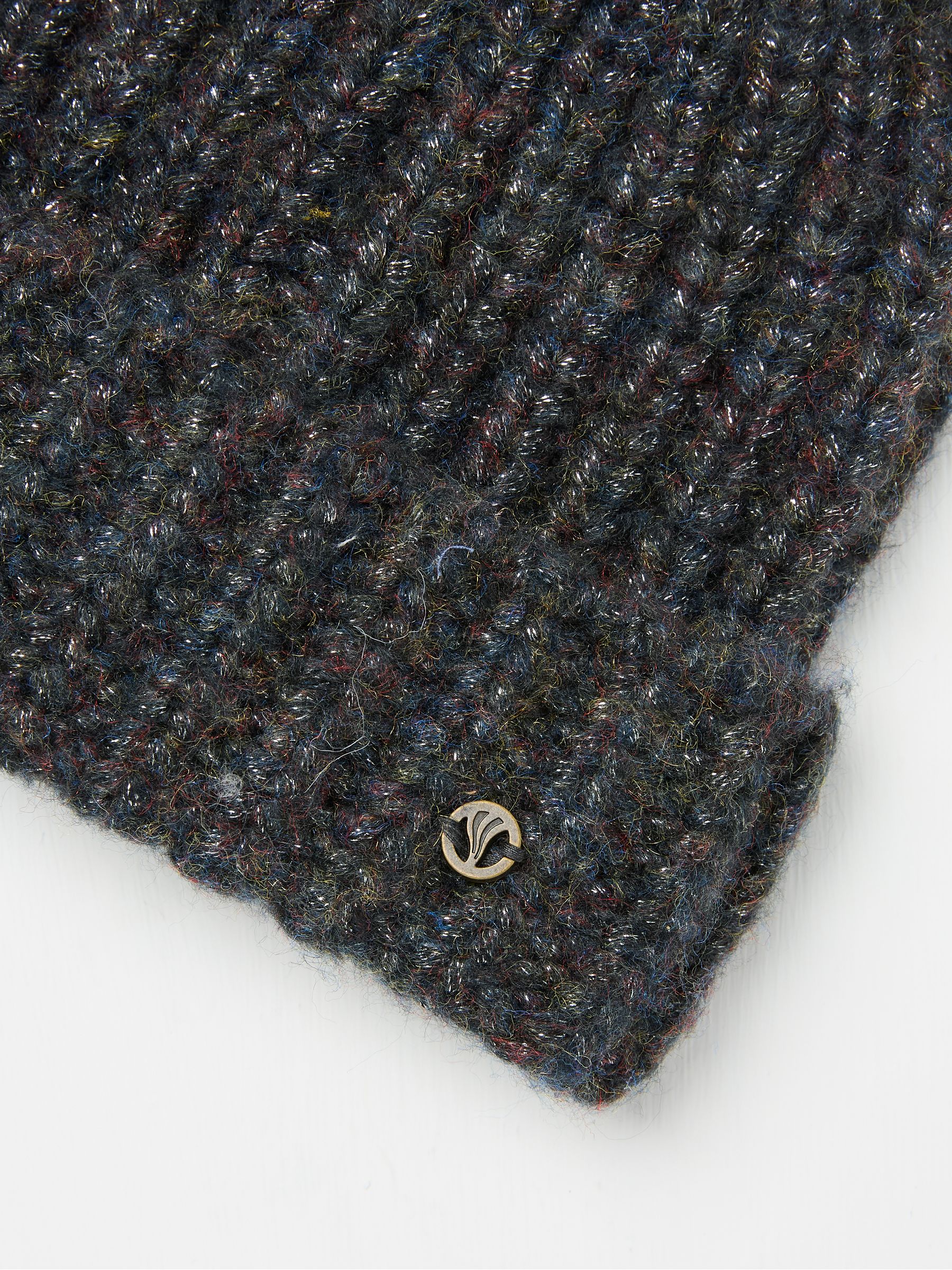 Black Sparkle Beanie - Image 2 of 3 Black Sparkle Beanie - Image 2 of 3