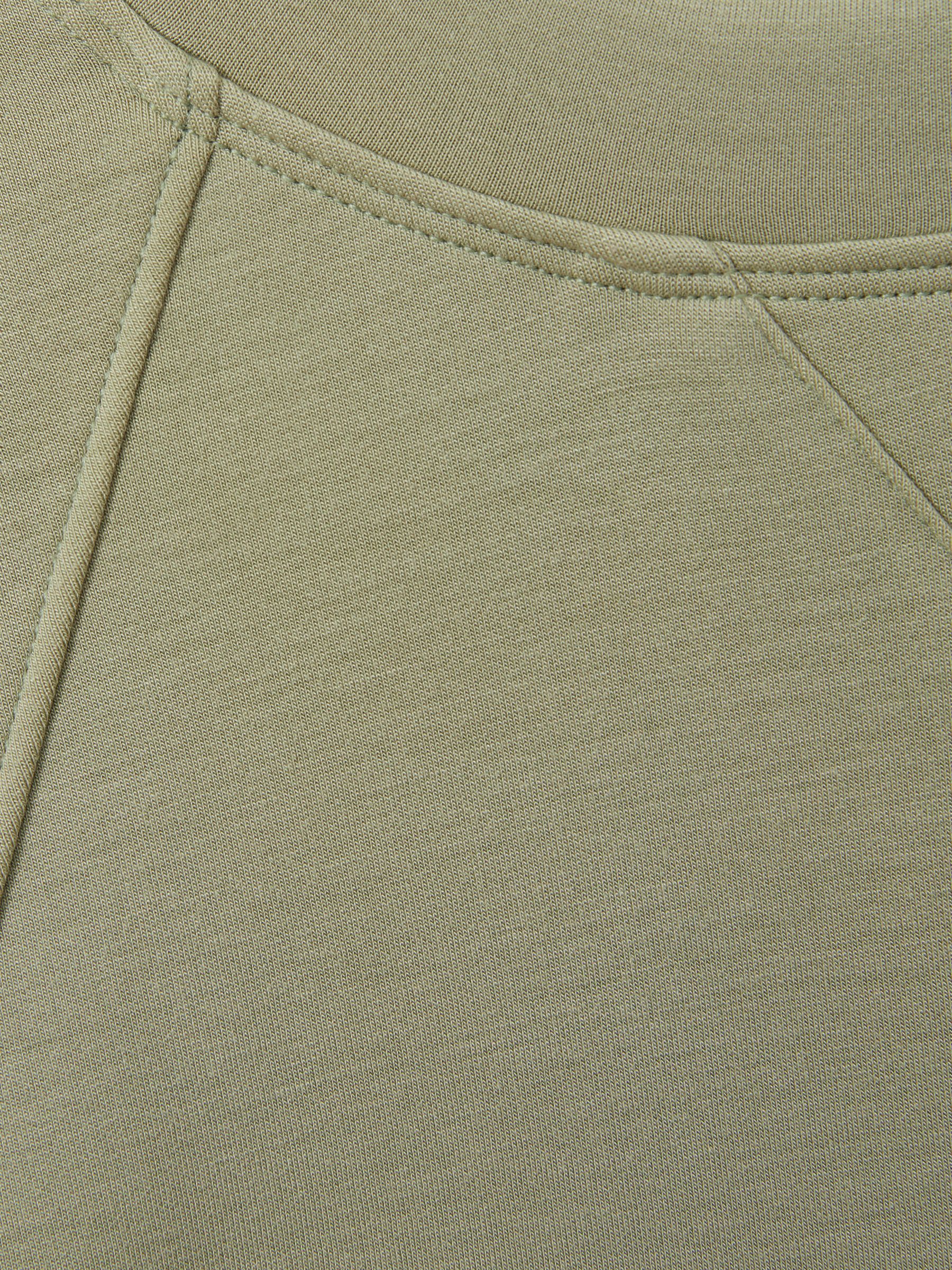 Modal Blend Co-Ord Sweat Top in Sage - Image 6 of 6