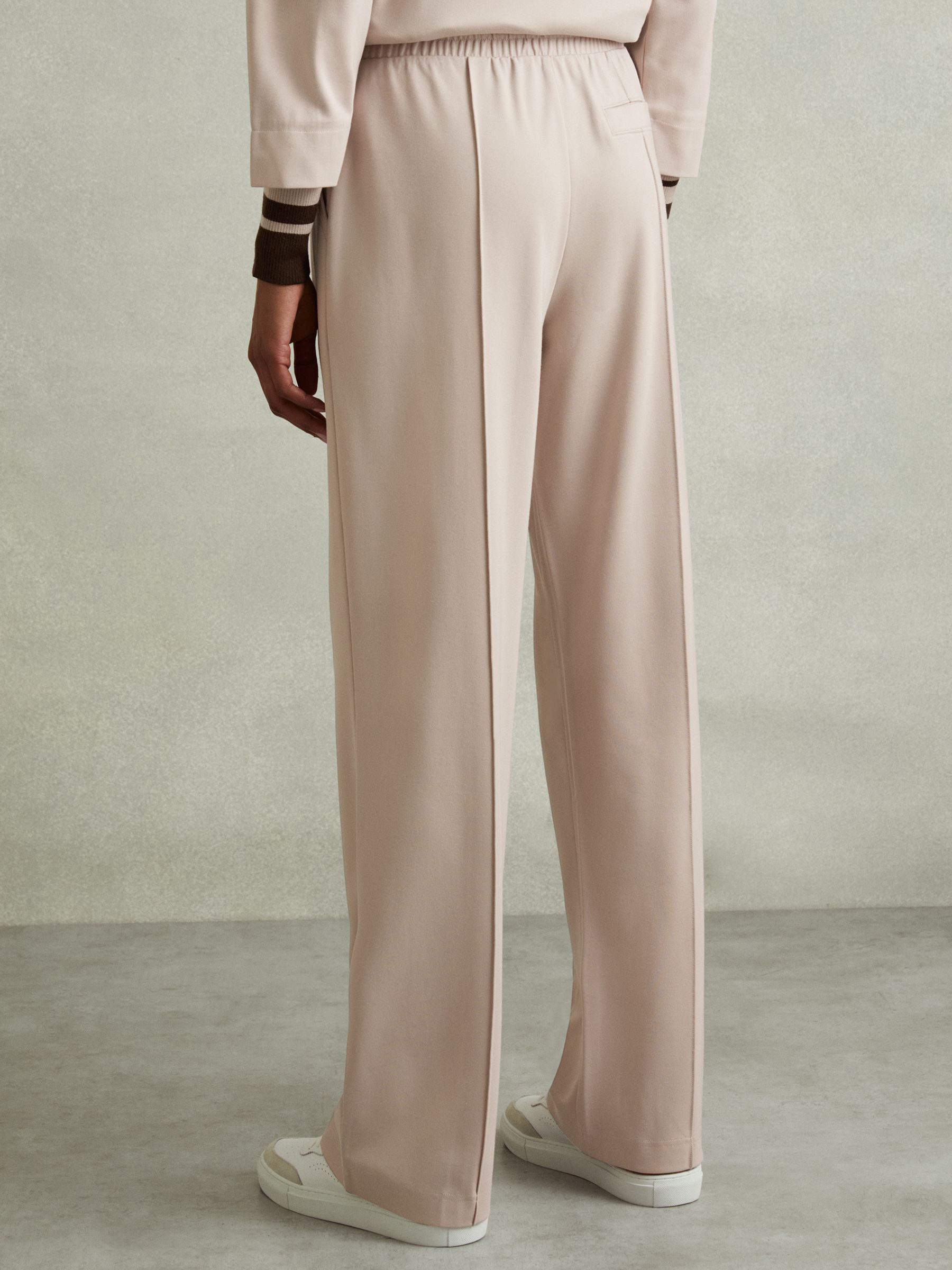 Alexi Stone Drawstring Straight Leg Jersey Joggers - Image 5 of 6