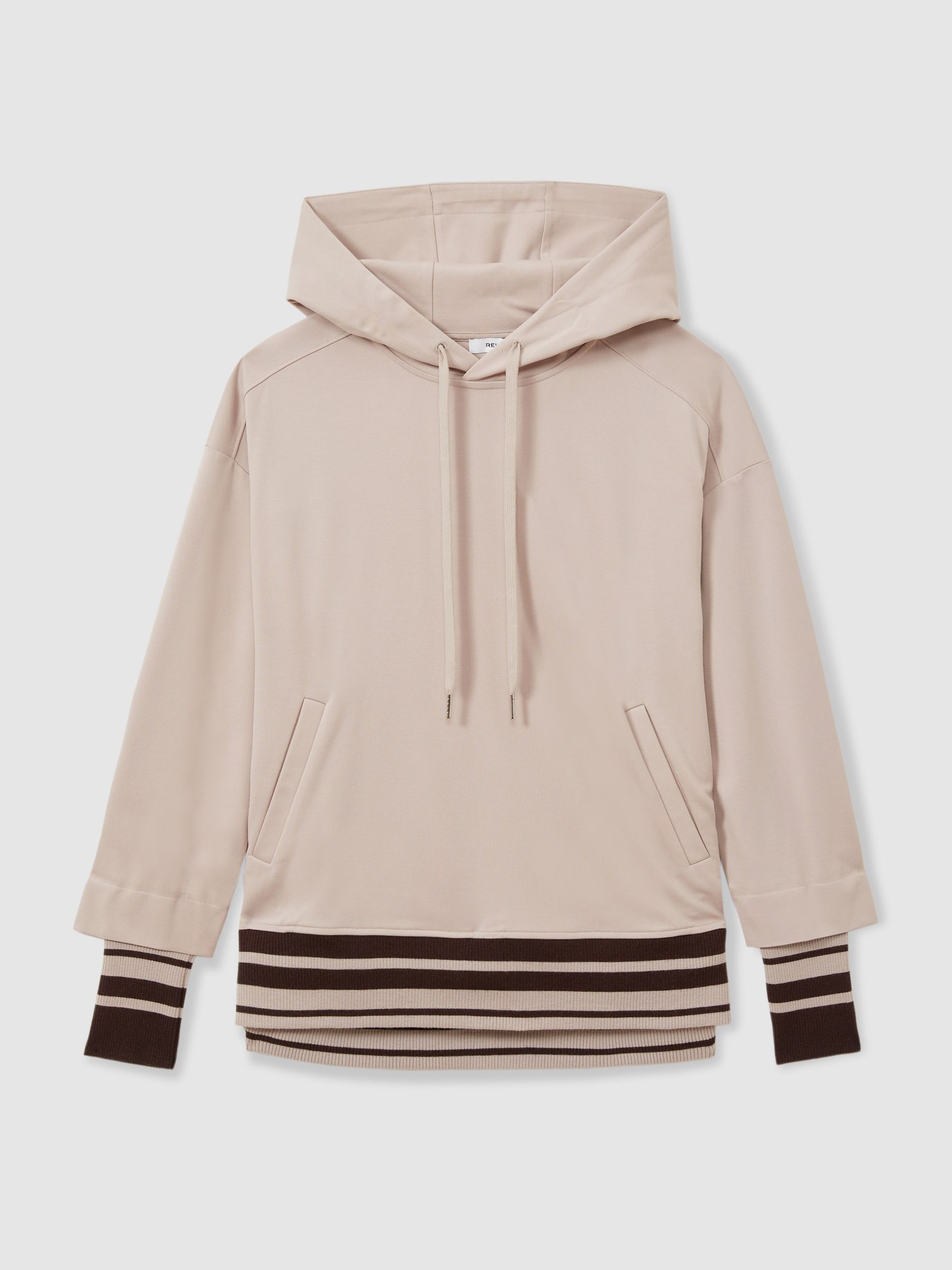 Alexi Stone Drawstring Jersey Hoodie - Image 2 of 5