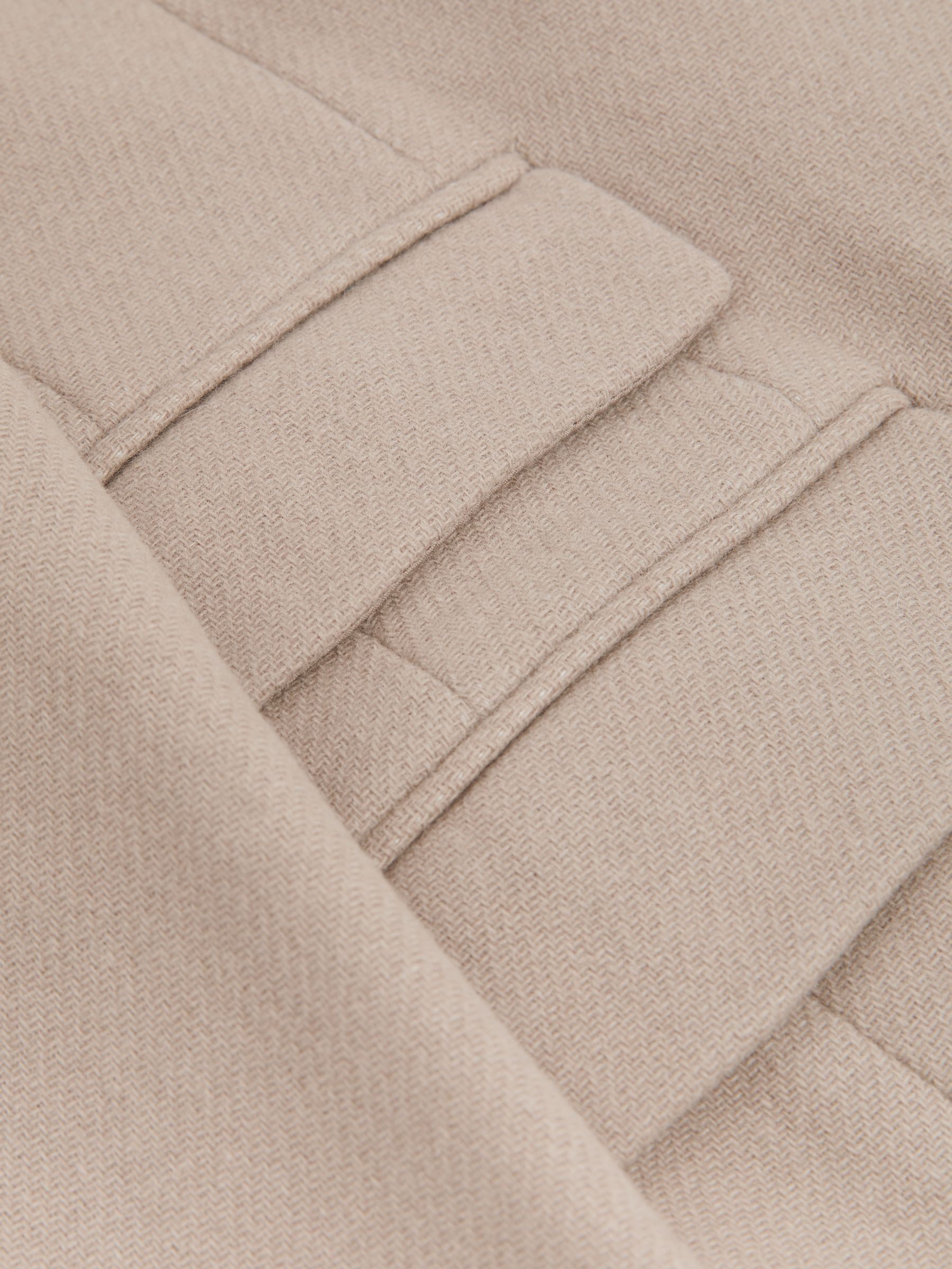Petite Wool-Blend Coat in Stone - Image 6 of 7
