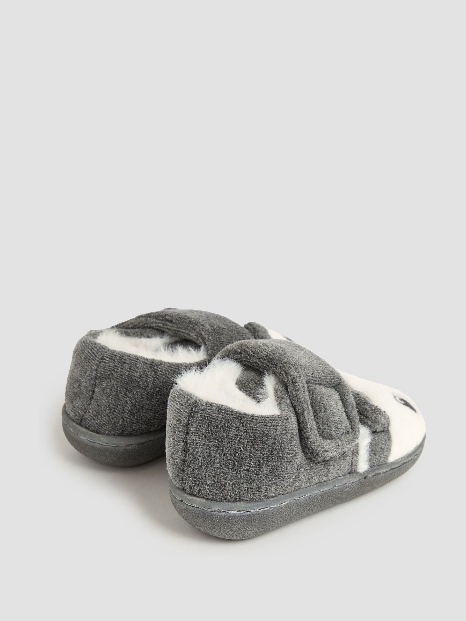 Grey Panda Slipper Shoes - Image 2 of 4