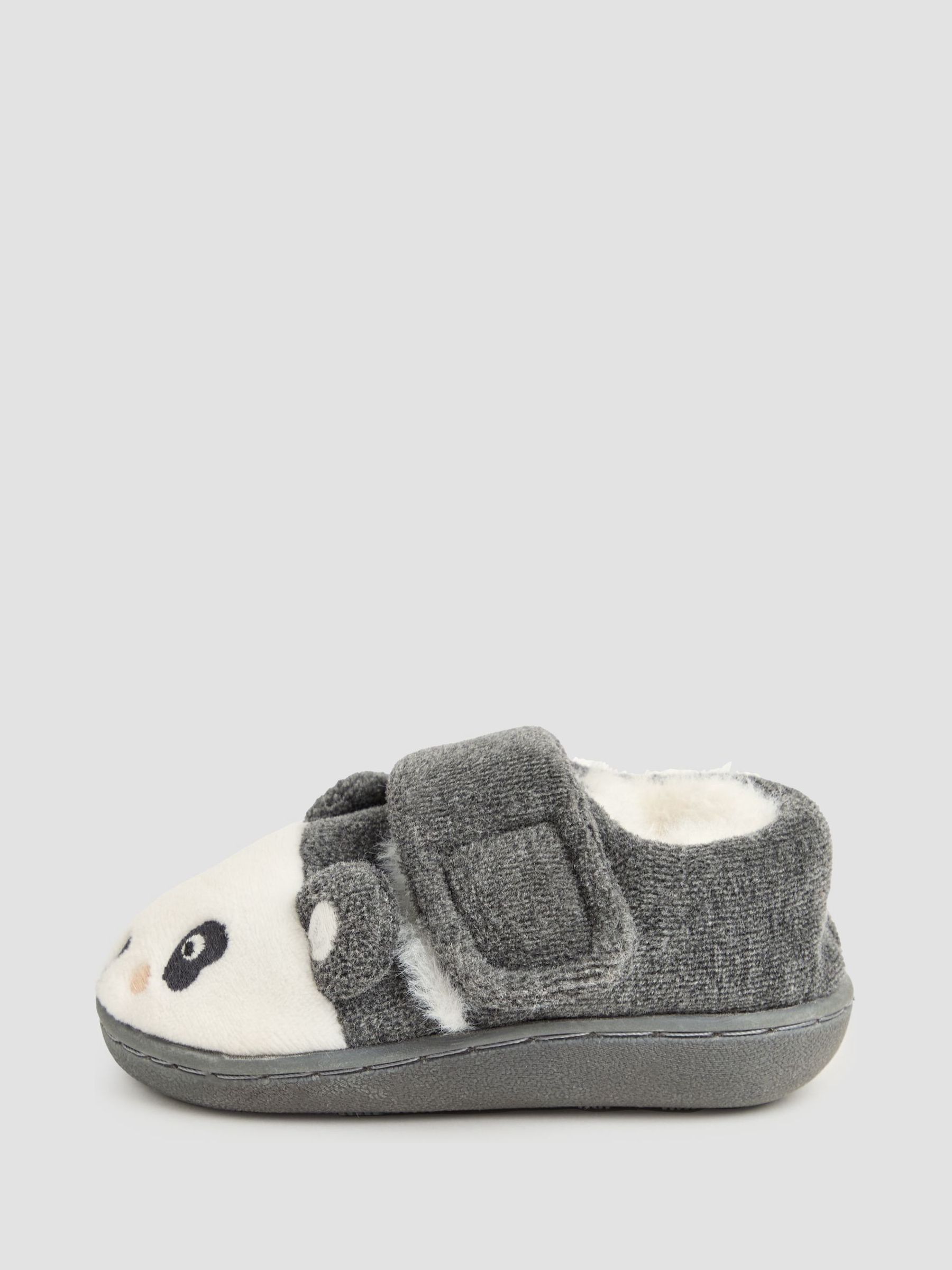 Grey Panda Slipper Shoes - Image 4 of 4