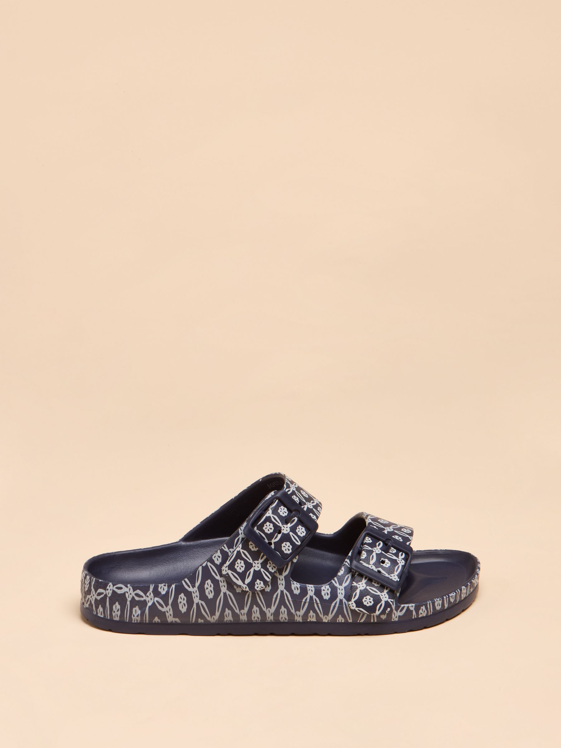 Sunseeker Navy Print EVA Sliders - Image 1 of 5