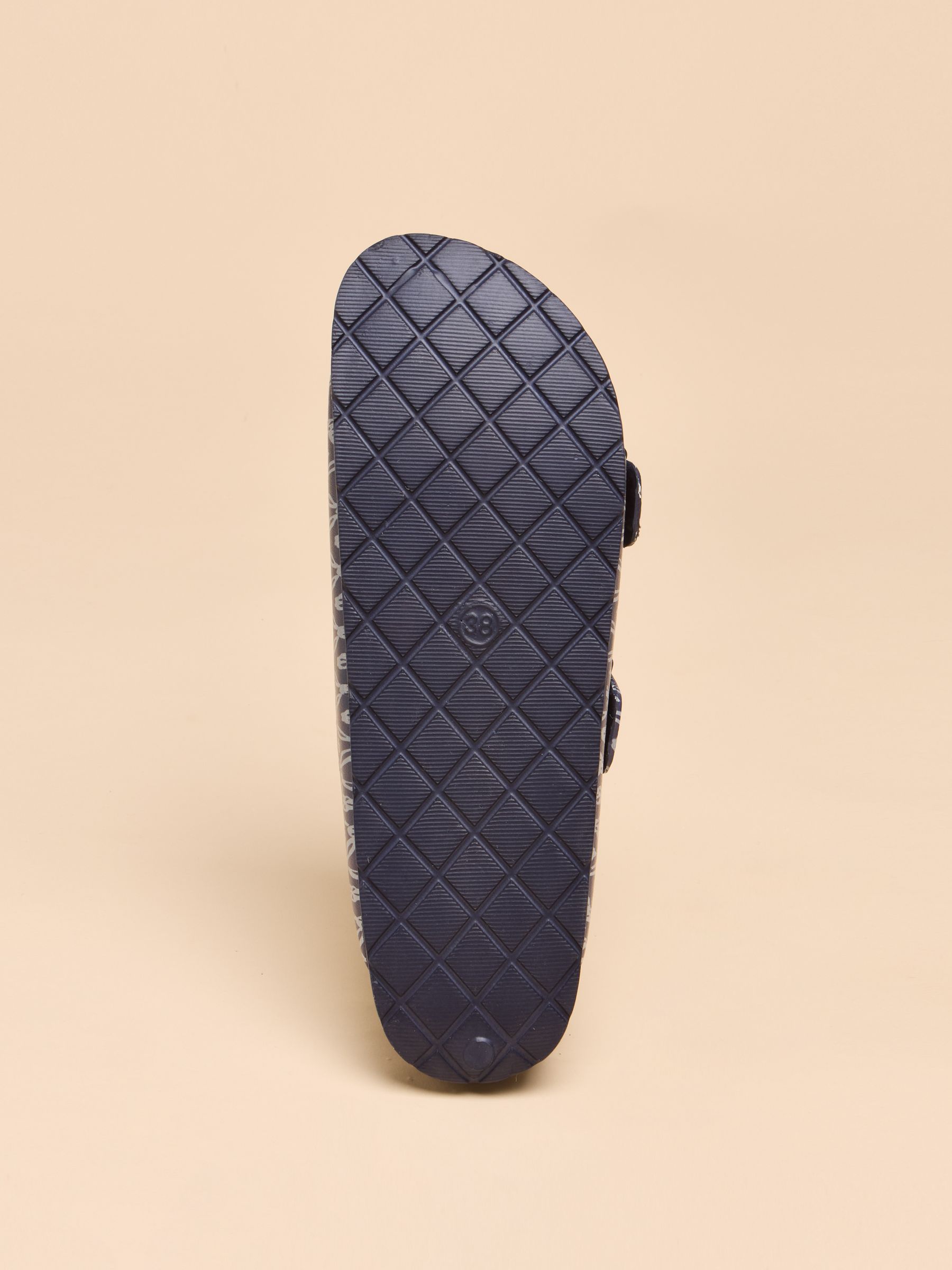 Sunseeker Navy Print EVA Sliders - Image 5 of 5