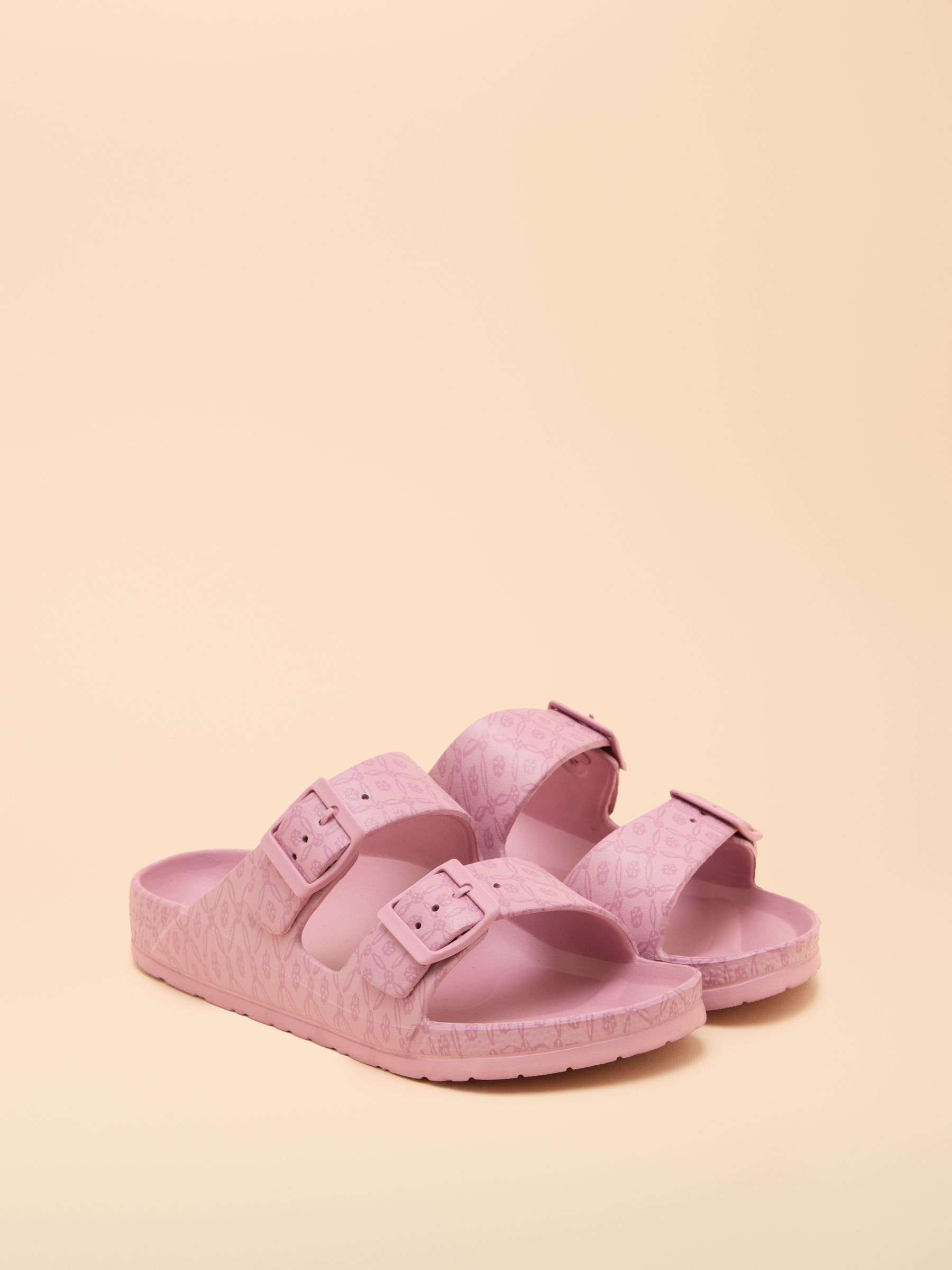 Sunseeker Pink Print EVA Sliders - Image 2 of 5