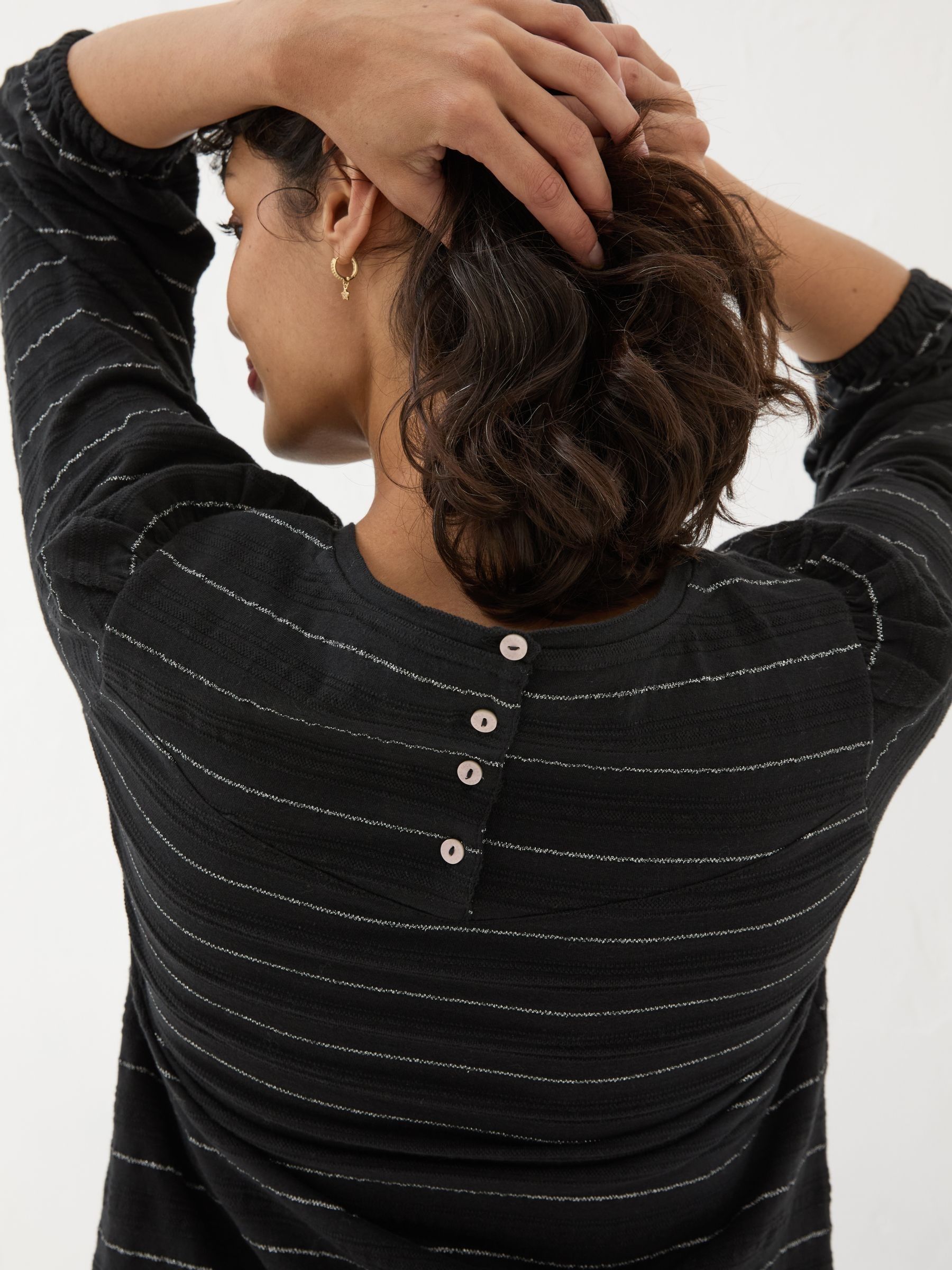 Penny Black Stripe Top - Image 5 of 7
