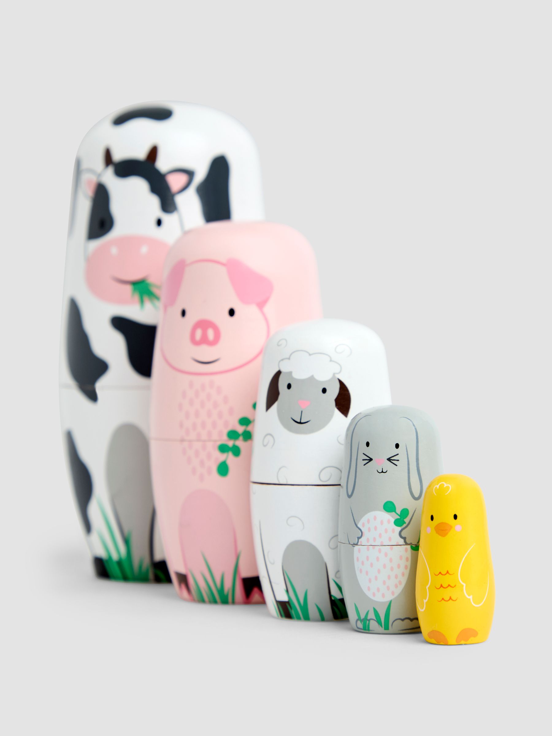White Nesting Animals - Image 7 of 7