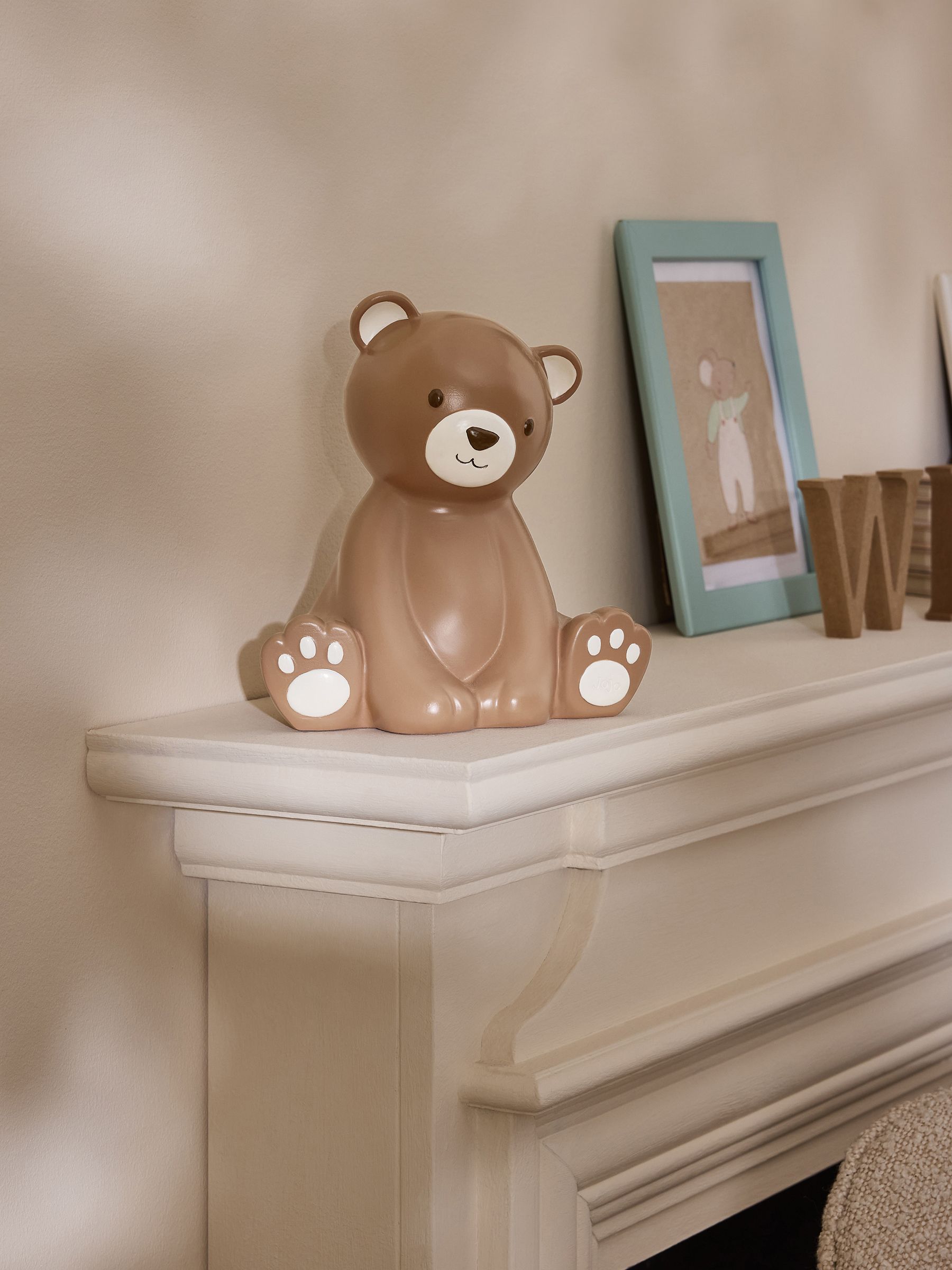 Brown Bear Ornament Money Box - Image 1 of 6