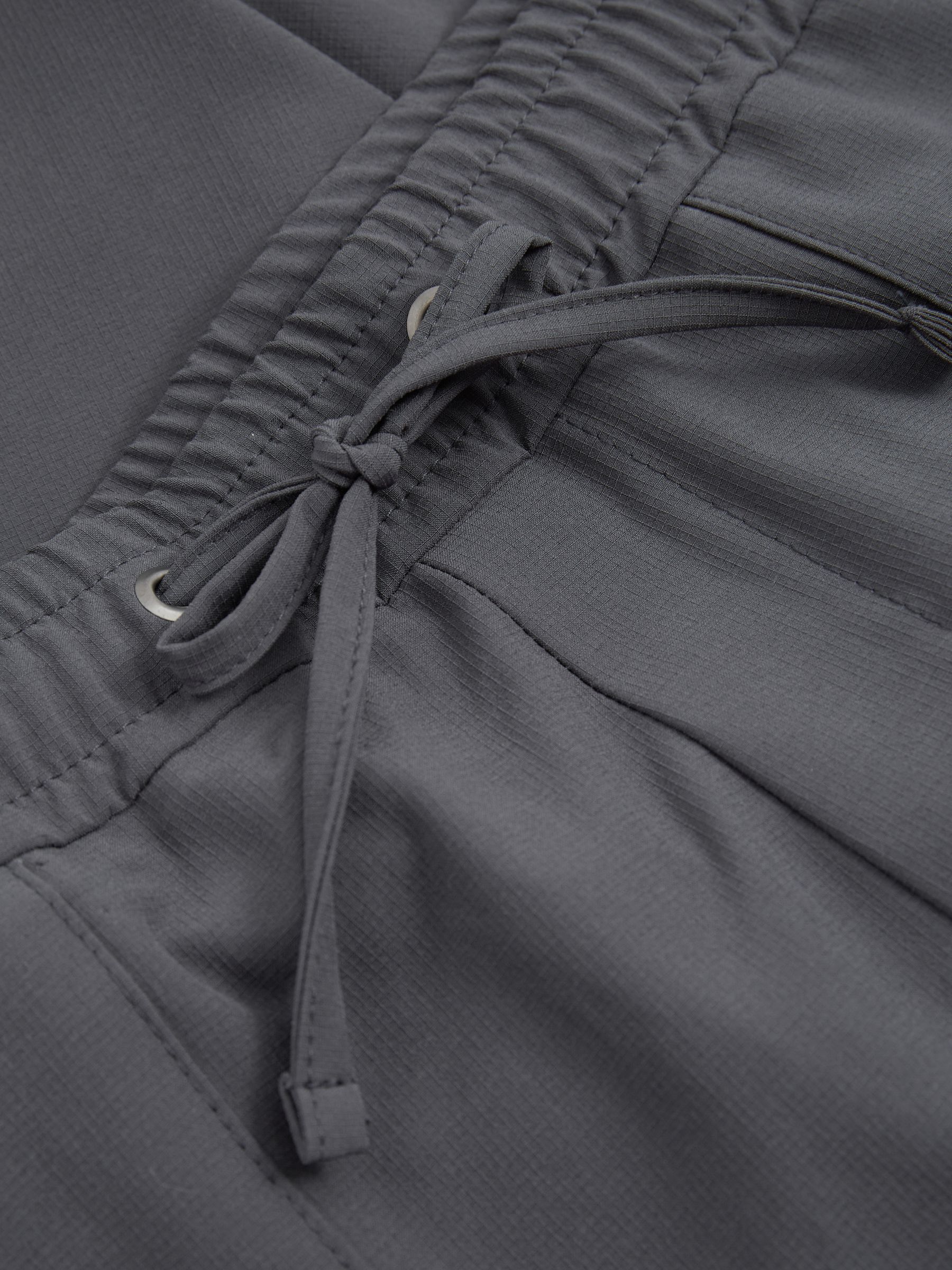 Elasticated Cargo Trousers in Airforce Blue - Image 6 of 6