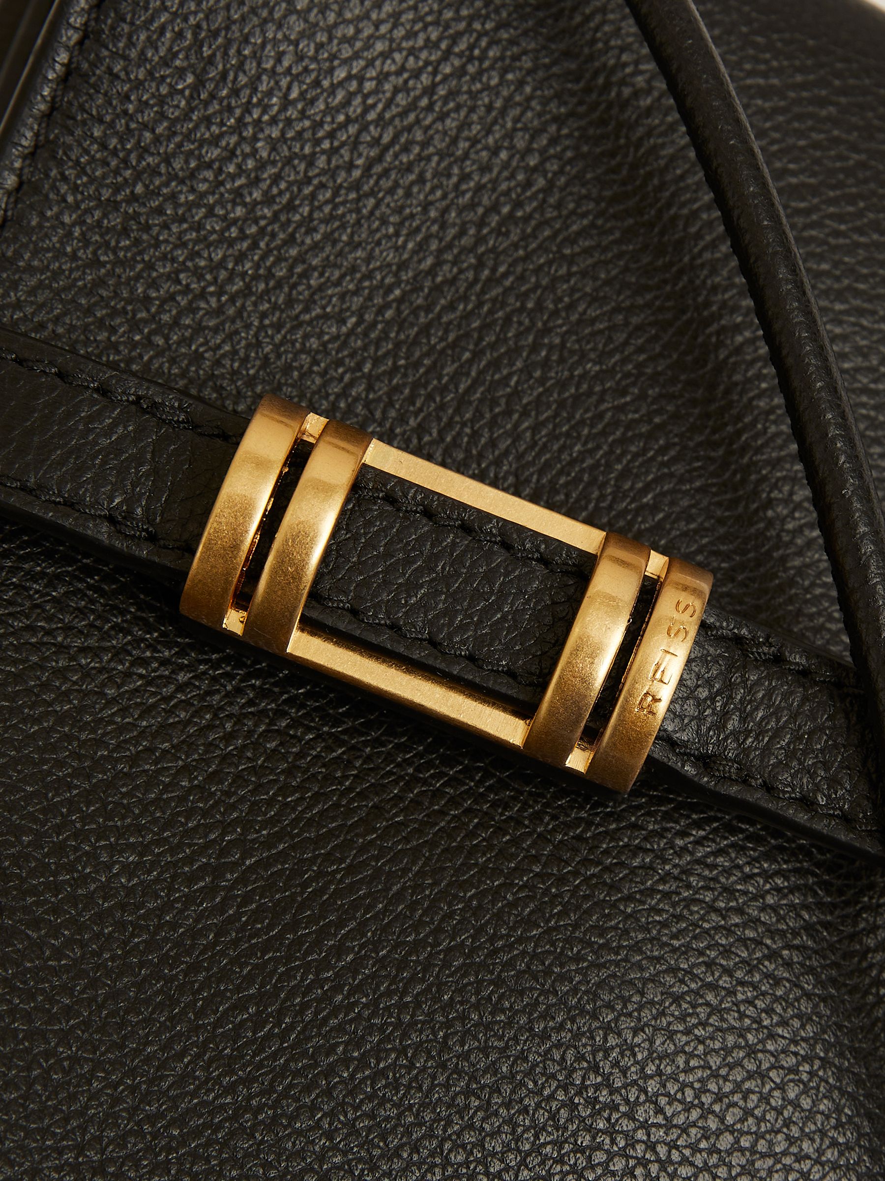 Leather Phone Holder in Black - Image 4 of 4