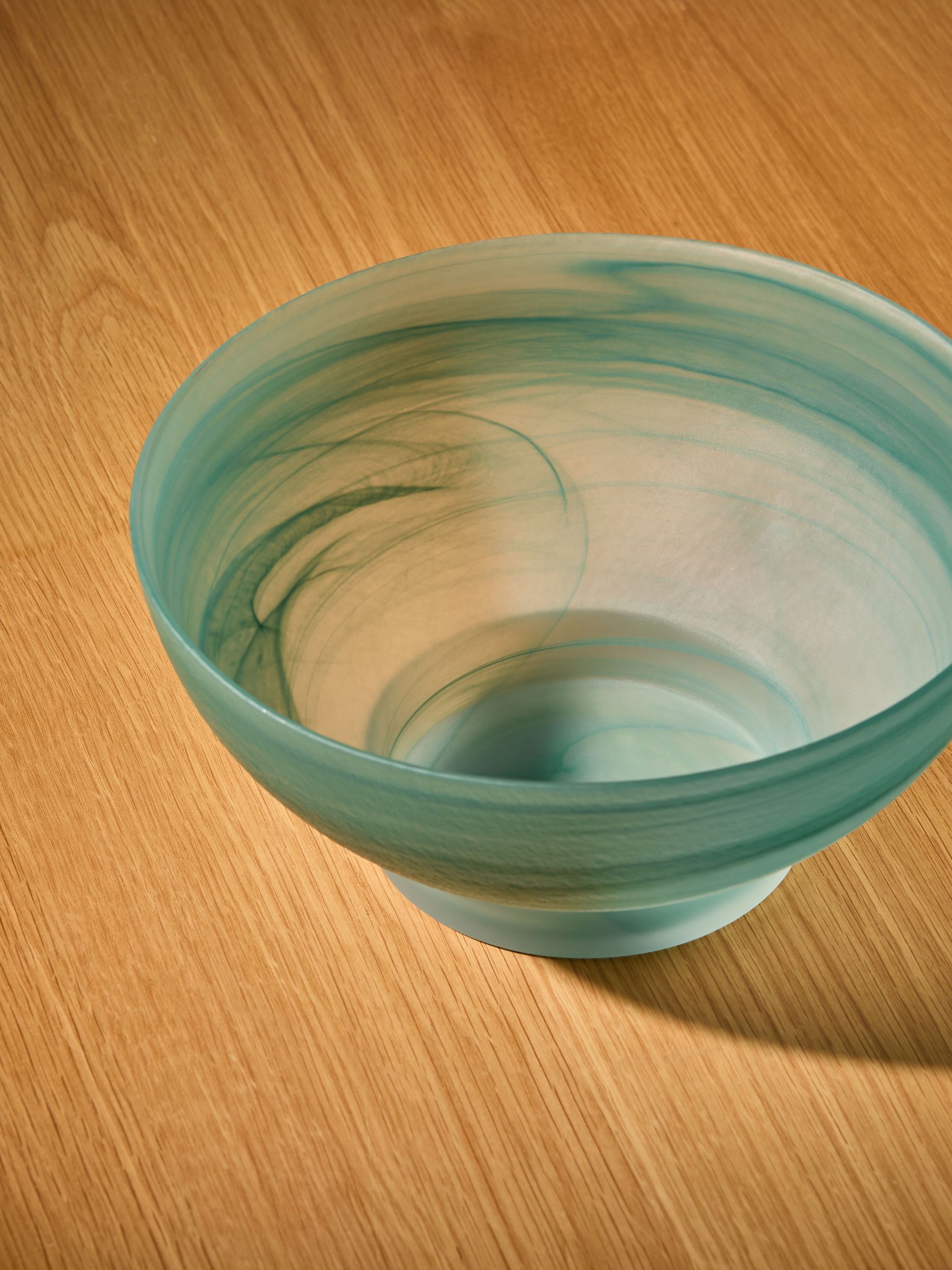 Alysa Swirl Fruit Bowl in Blue - Image 3 of 5
