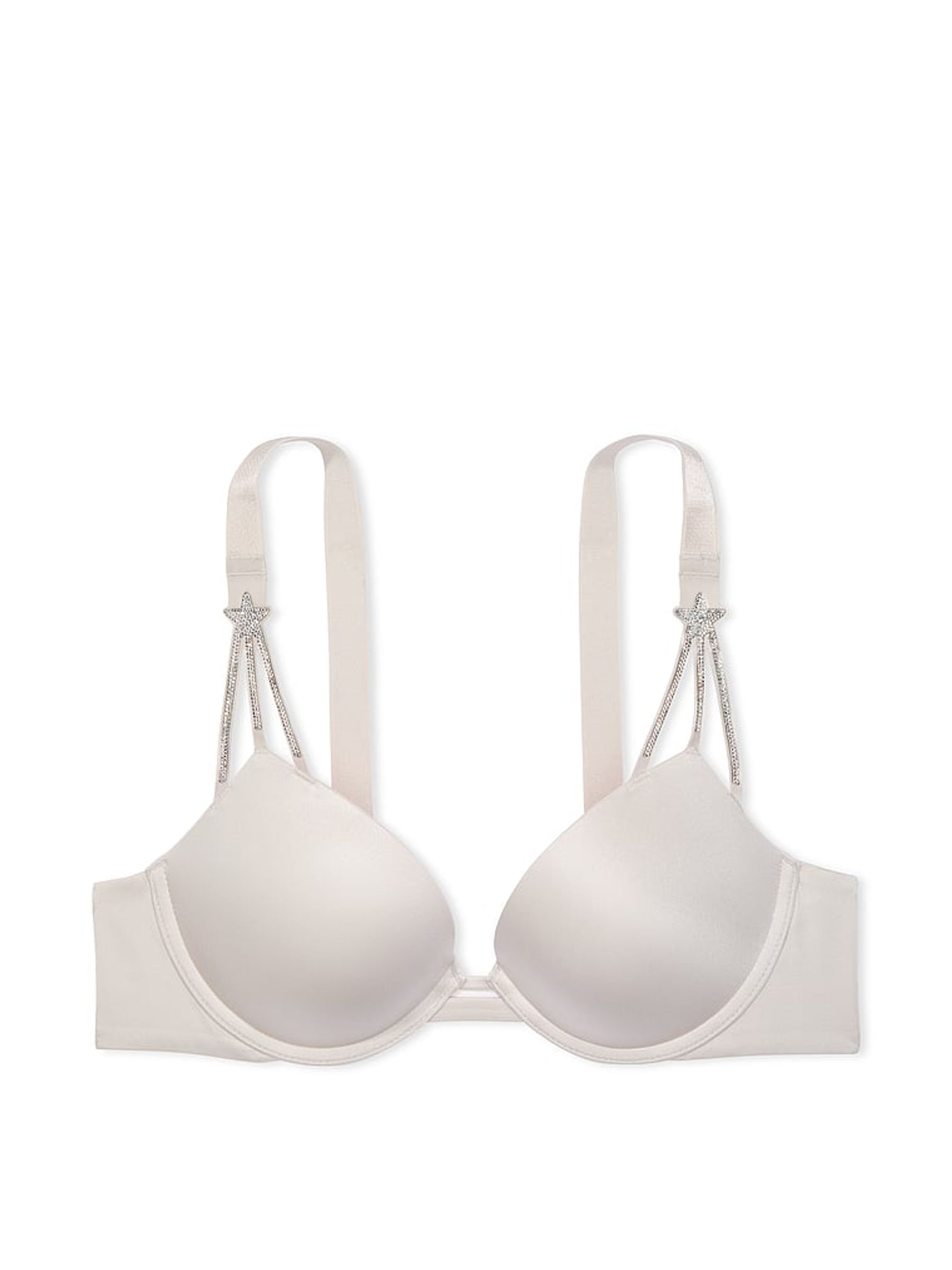 Delfin Grey Star Shine Push Up Bra - Image 3 of 3