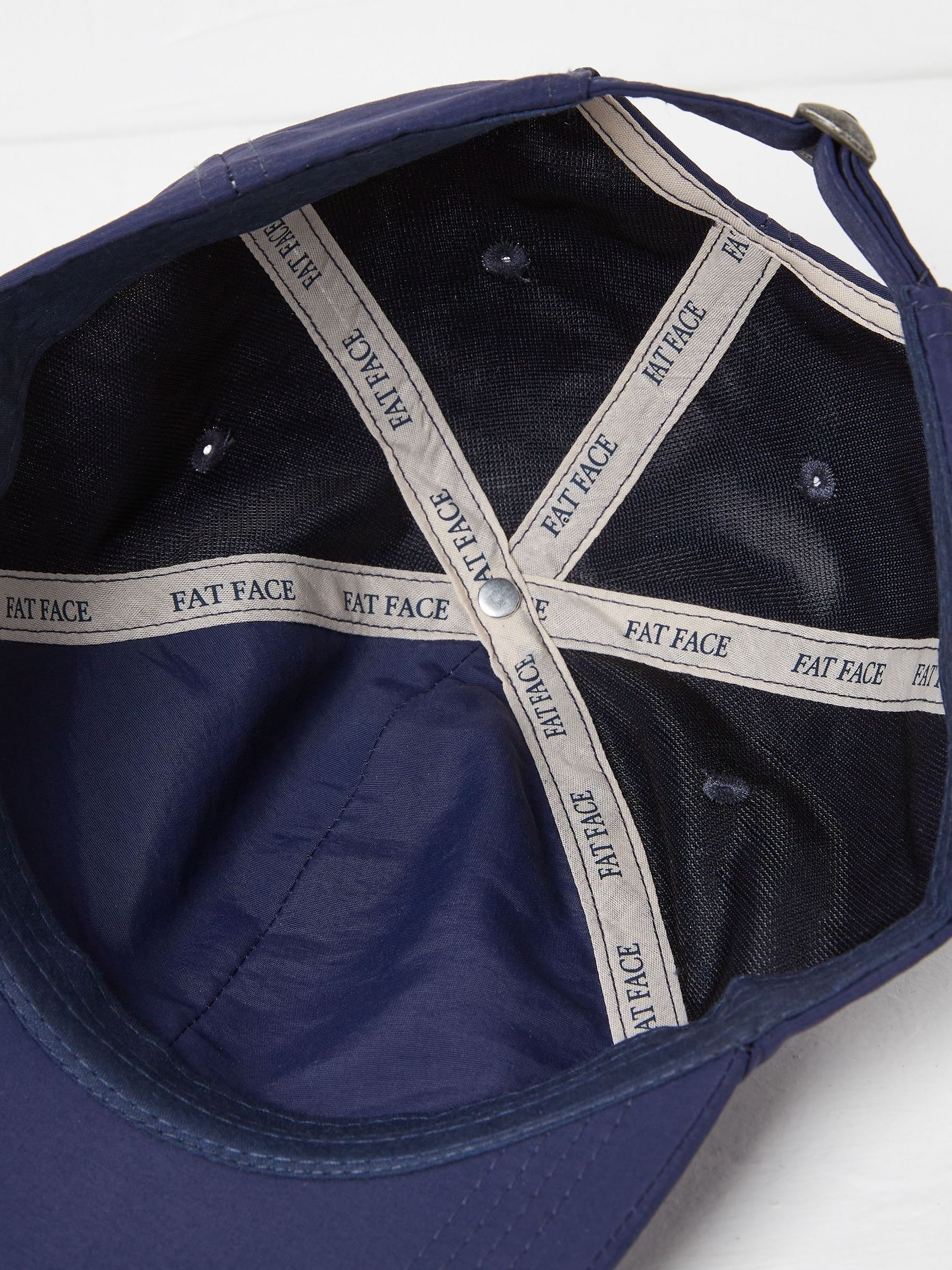 Blue Plain Nilon Cap - Image 2 of 3