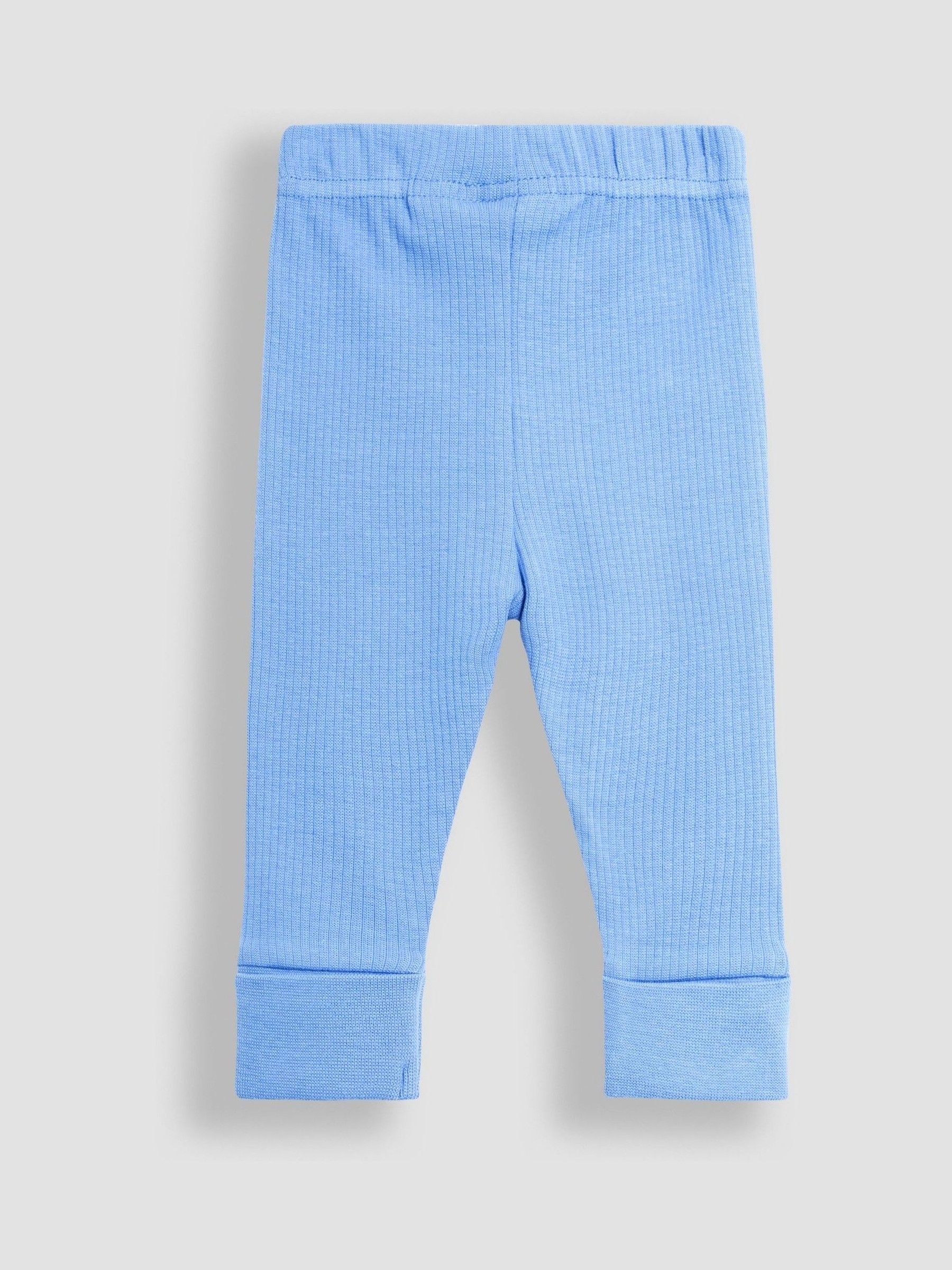 Blue Jersey Top And Rib Legging Set - Image 5 of 5