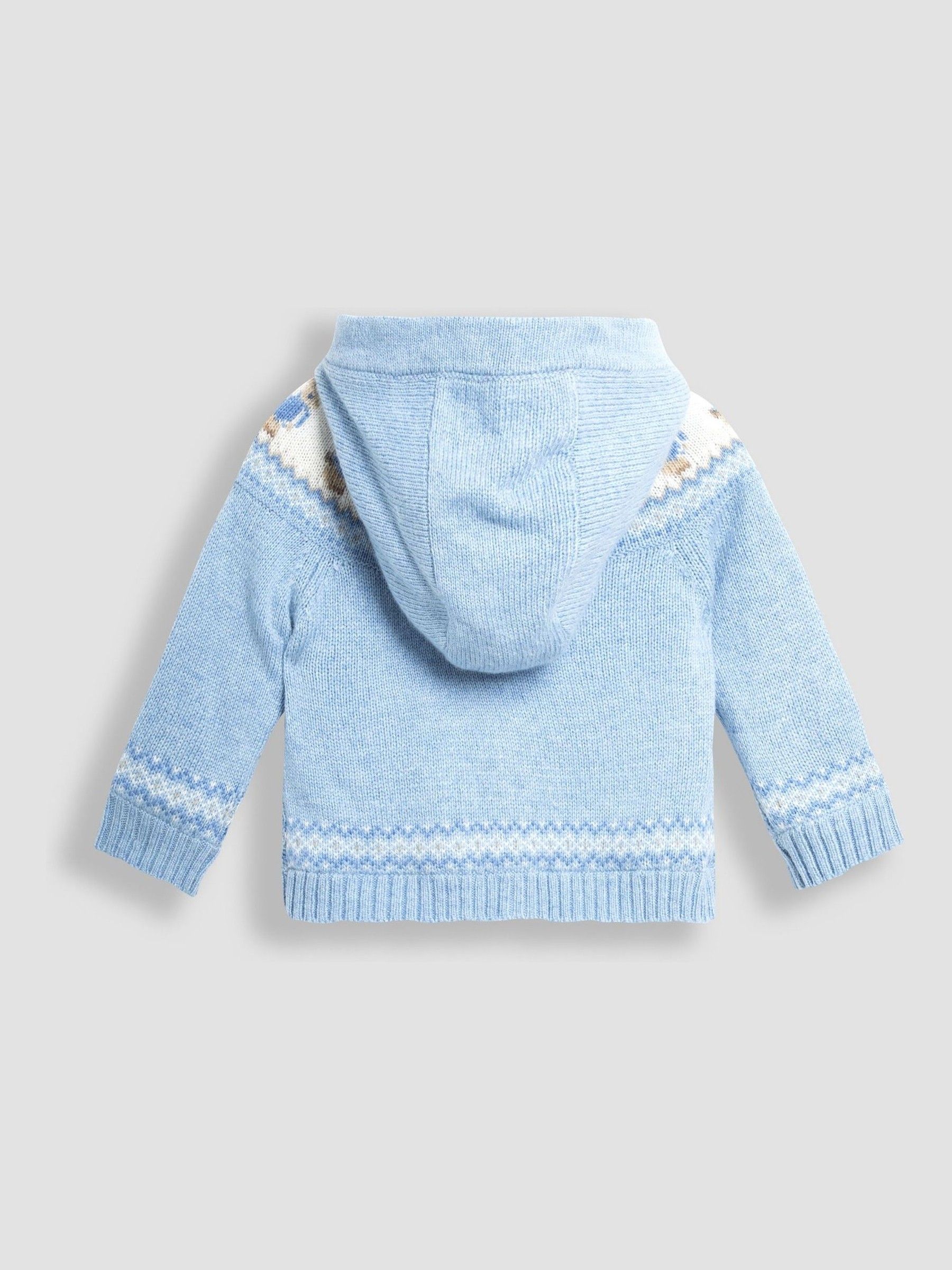 Blue Baby Peter Rabbit Cosy Hooded Cardigan - Image 2 of 3