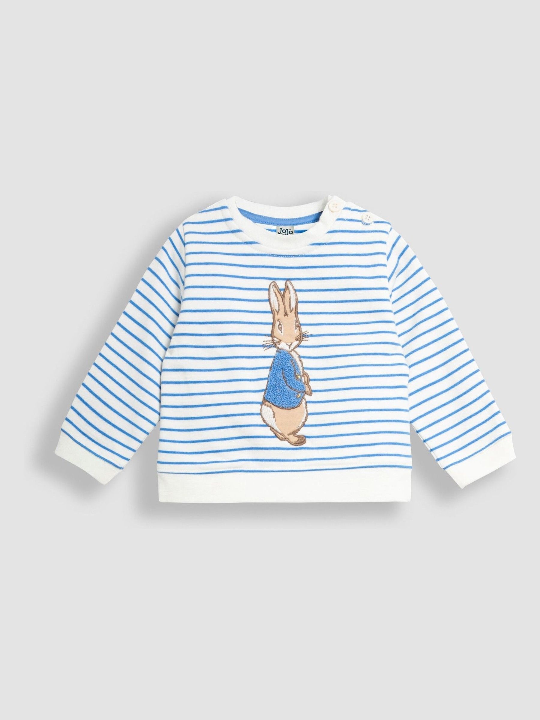Blue Sweatshirt & Rib Leggings Set - Image 2 of 6