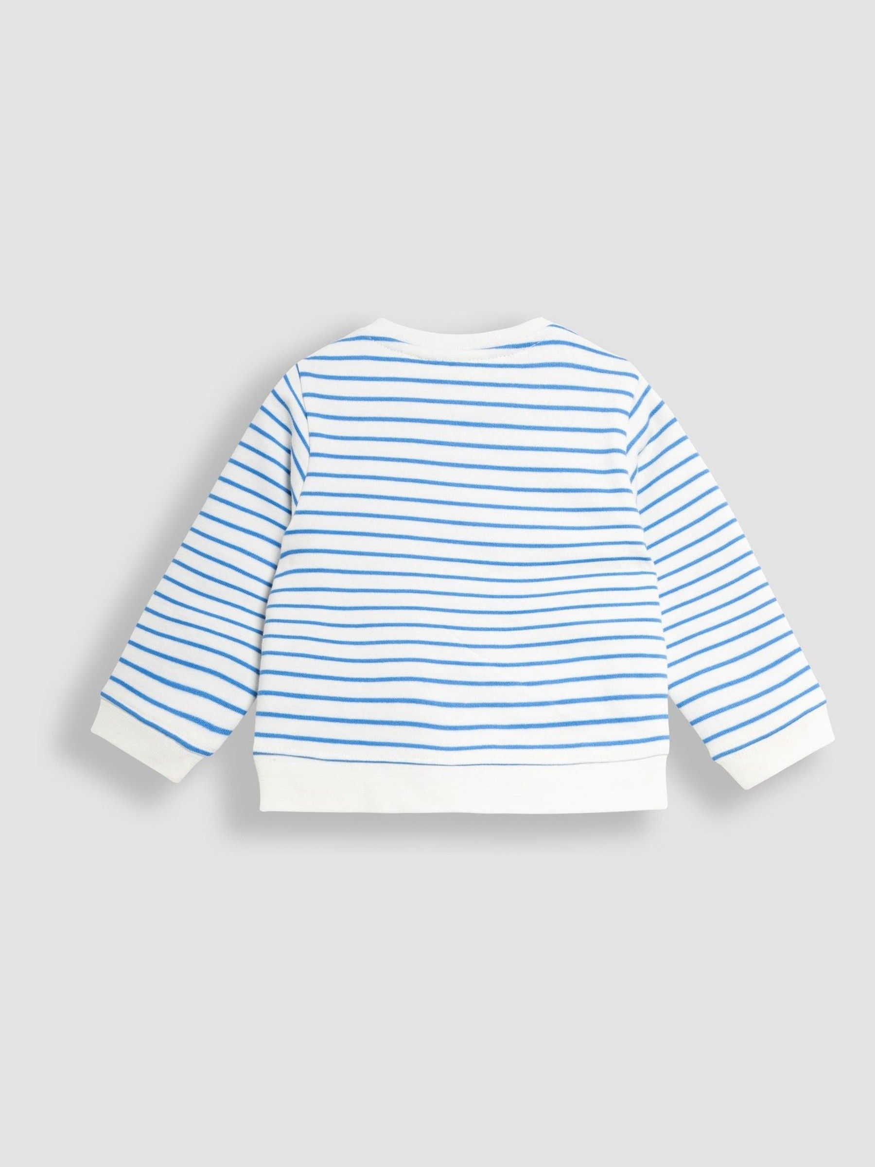 Blue Sweatshirt & Rib Leggings Set - Image 3 of 6