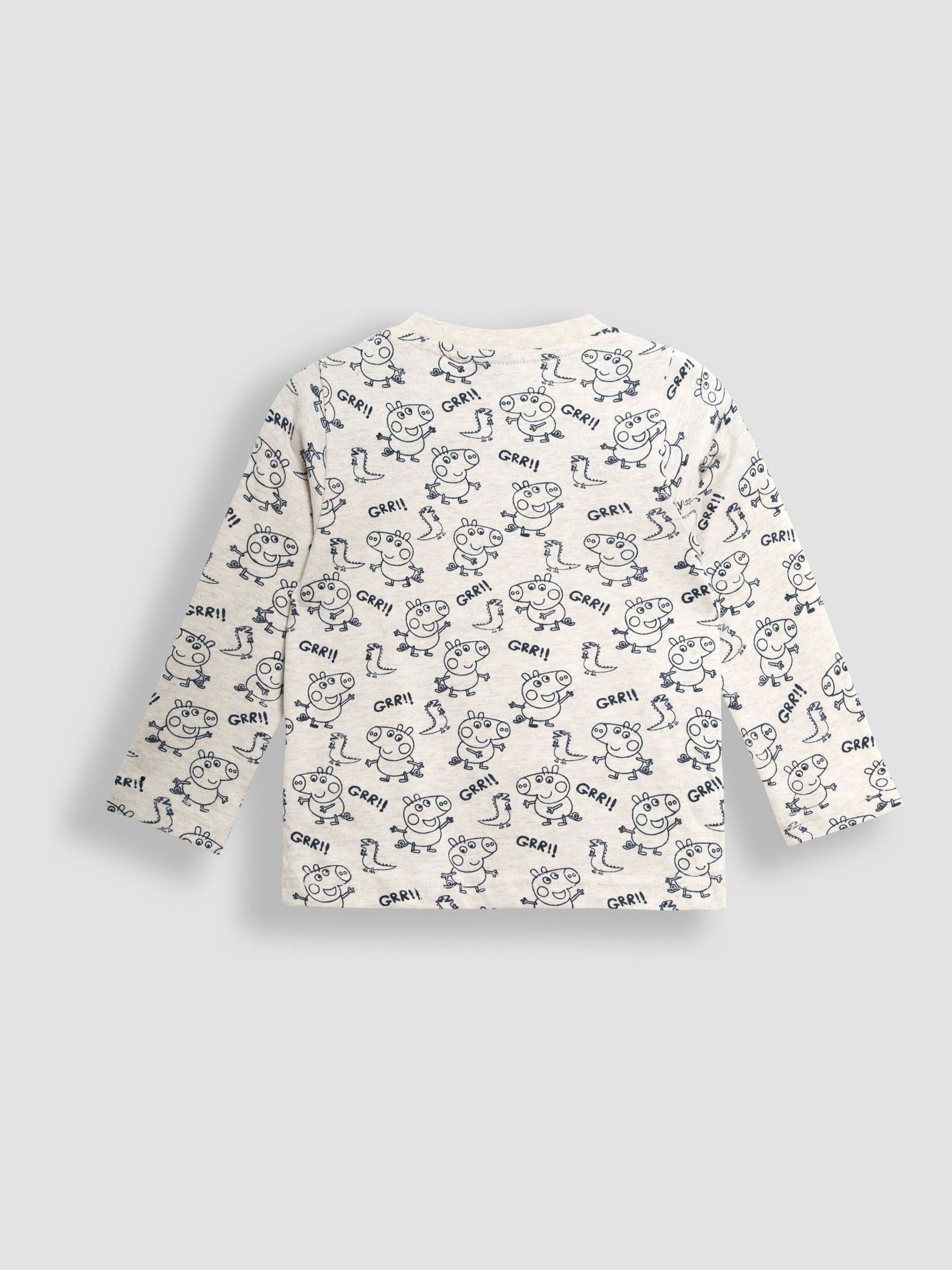 Denim Pepper Pig Printed Top & Dungarees Set - Image 5 of 8