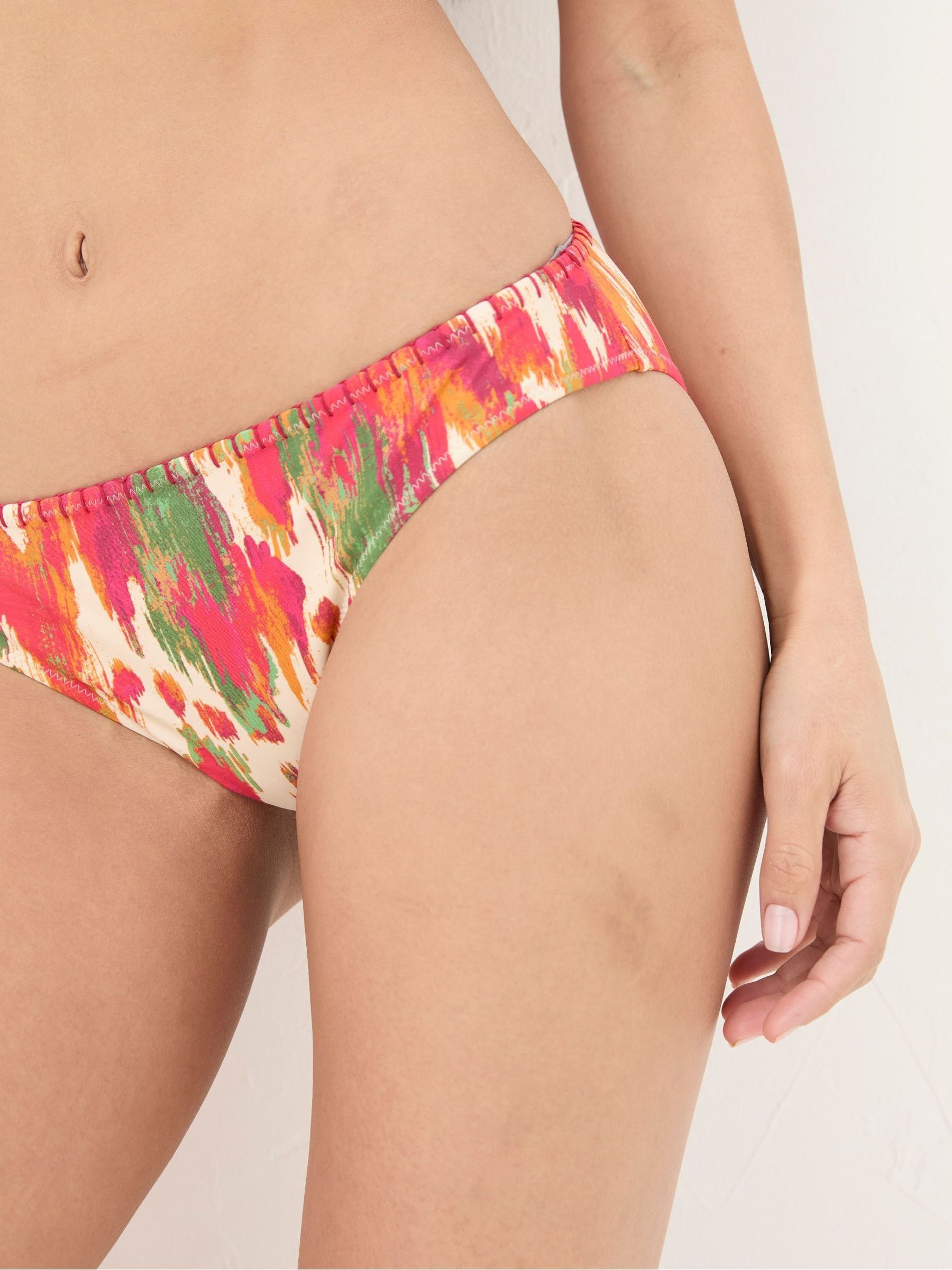 Natural Lora Paradise Ikat Bikini Bottoms - Image 3 of 3