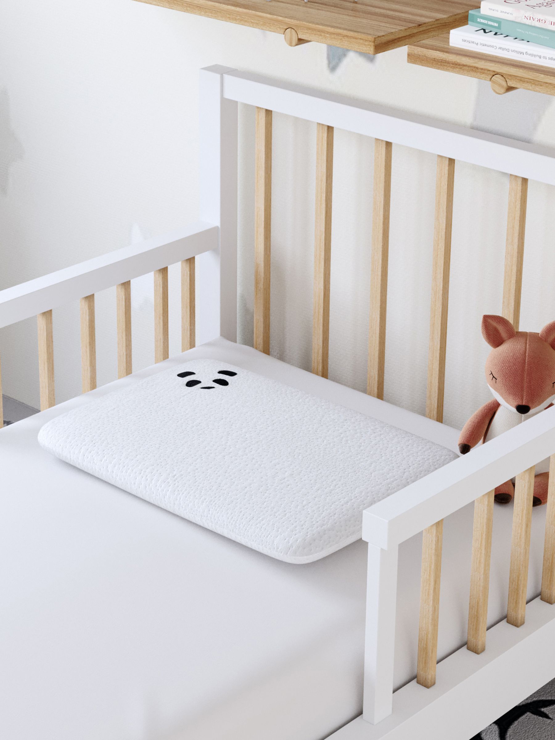 Panda London Memory Foam Bamboo Toddler Pillow - Image 5 of 5