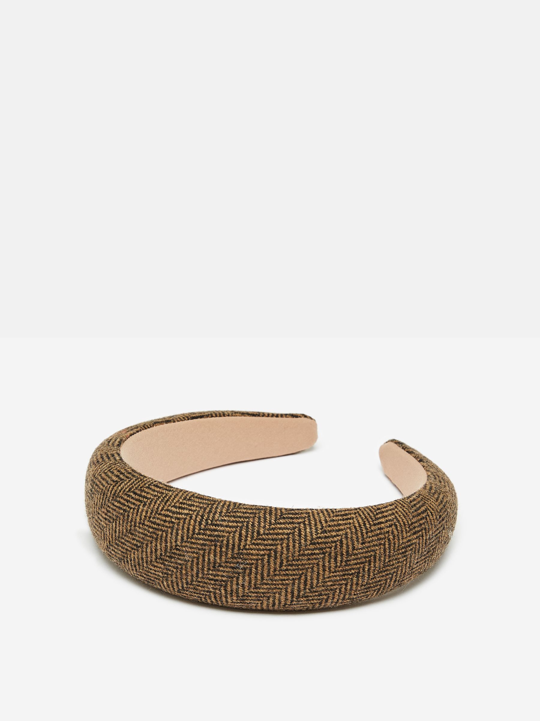 Tessie Brown Tweed Headband - Image 6 of 7