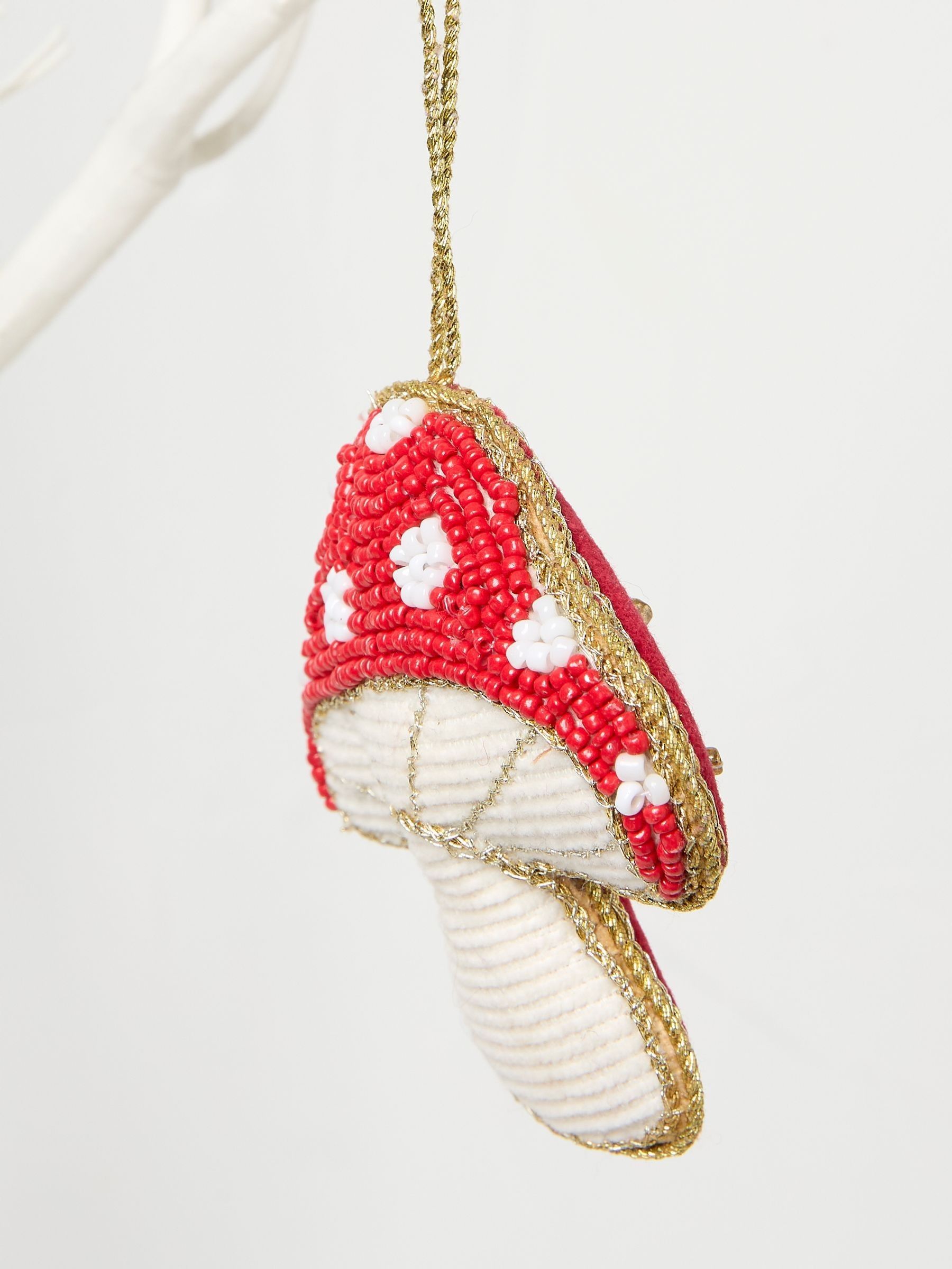 Red Toadstool Embellished Decoration - Image 2 of 2 Red Toadstool Embellished Decoration - Image 2 of 2