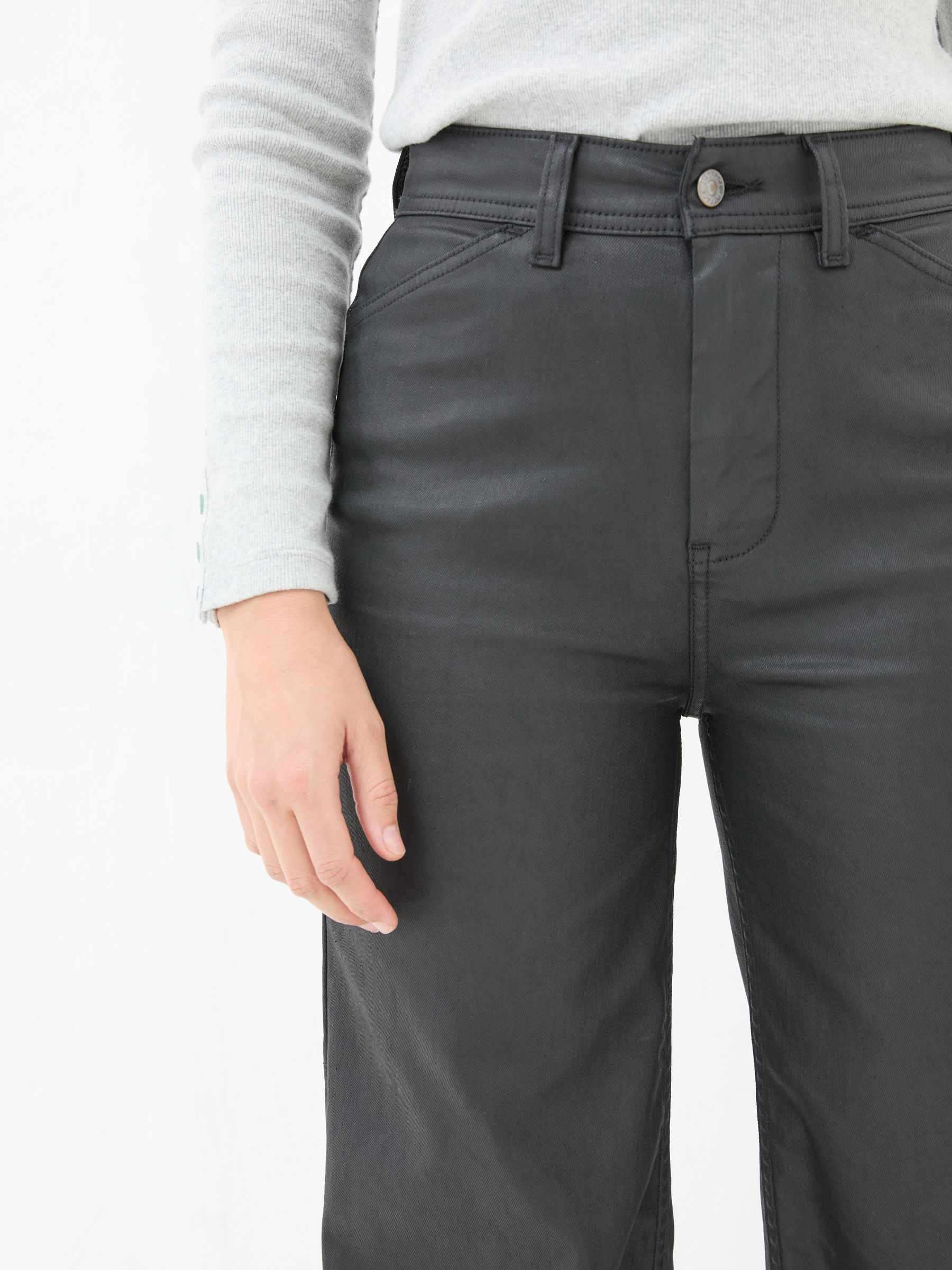Dark Skies Keswick Black Coated Trousers - Image 5 of 6