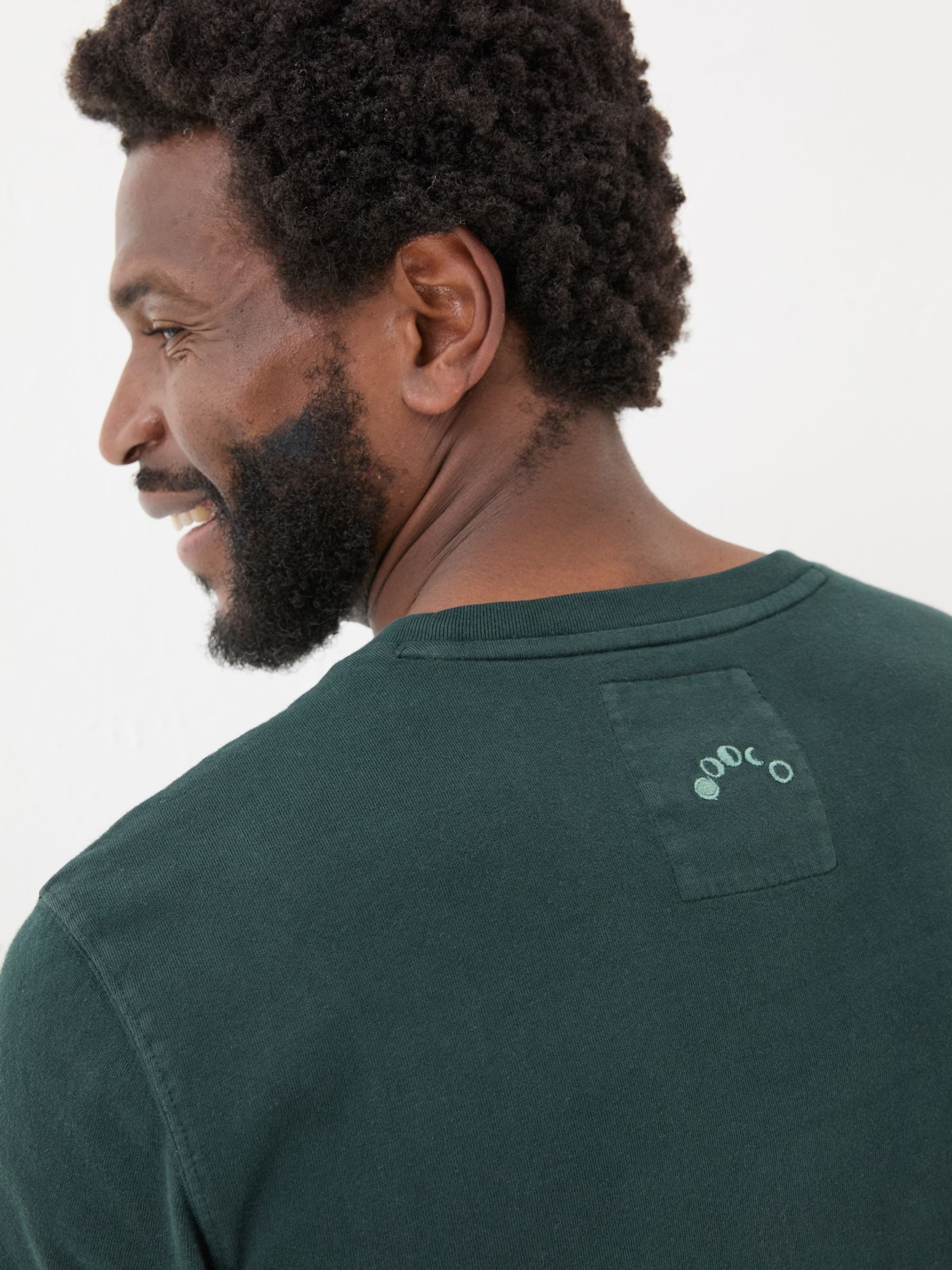Dark Teal Dark Skies Out Of Office T-Shirt - Image 6 of 7