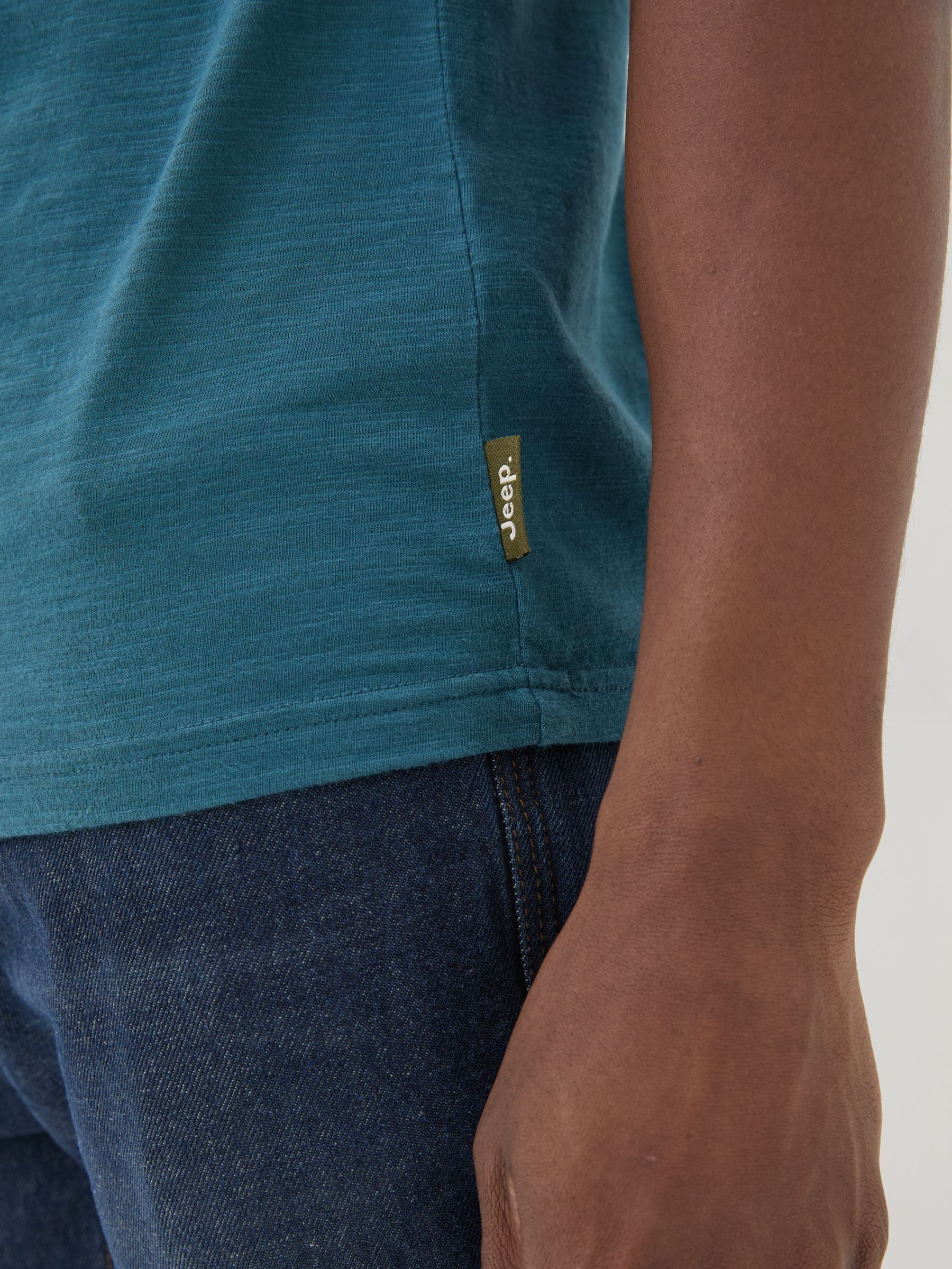 Teal Blue Jeep Arctic Explorer T-Shirt - Image 5 of 7