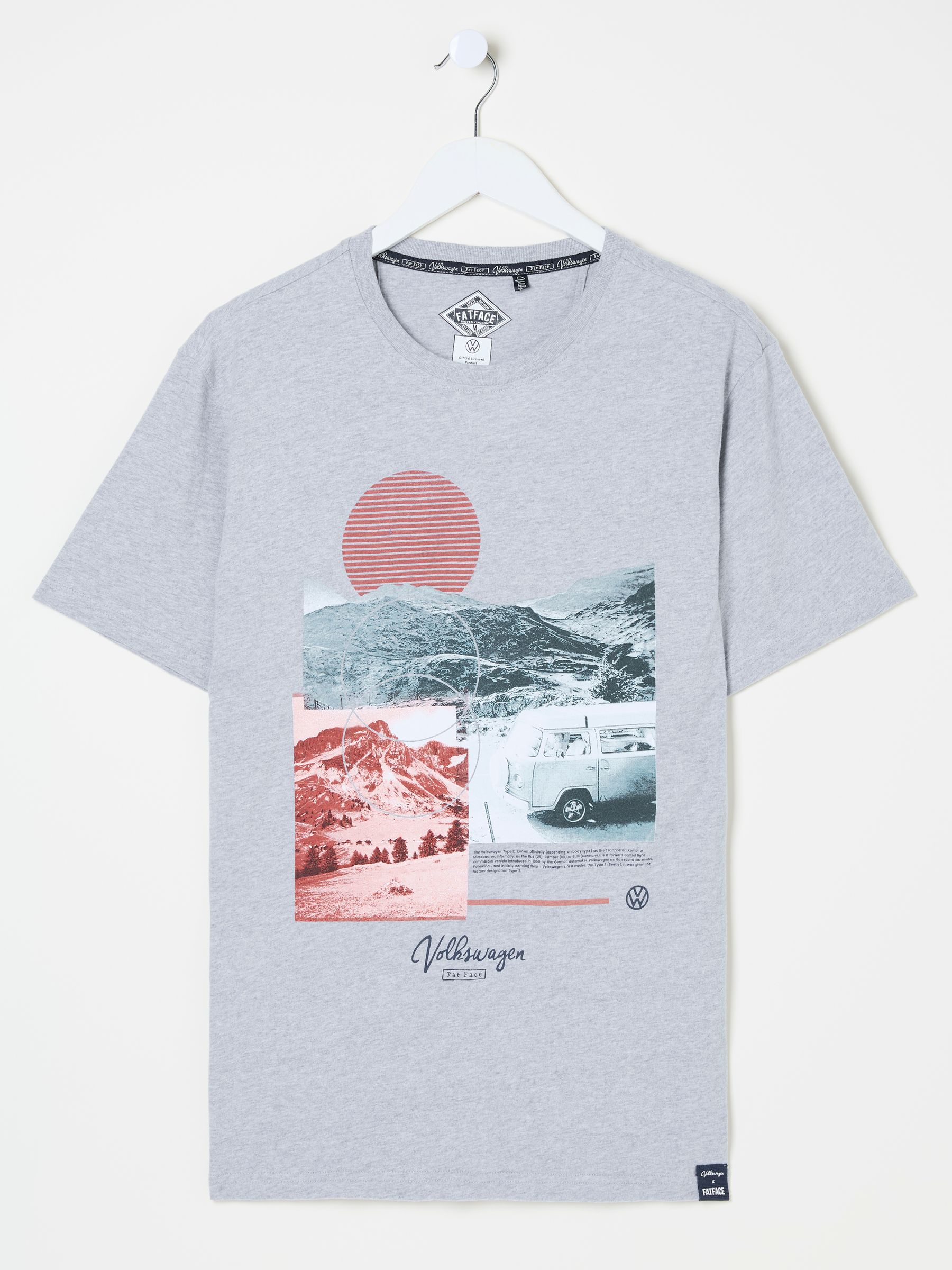 VW Grey Photographic T-Shirt - Image 4 of 5