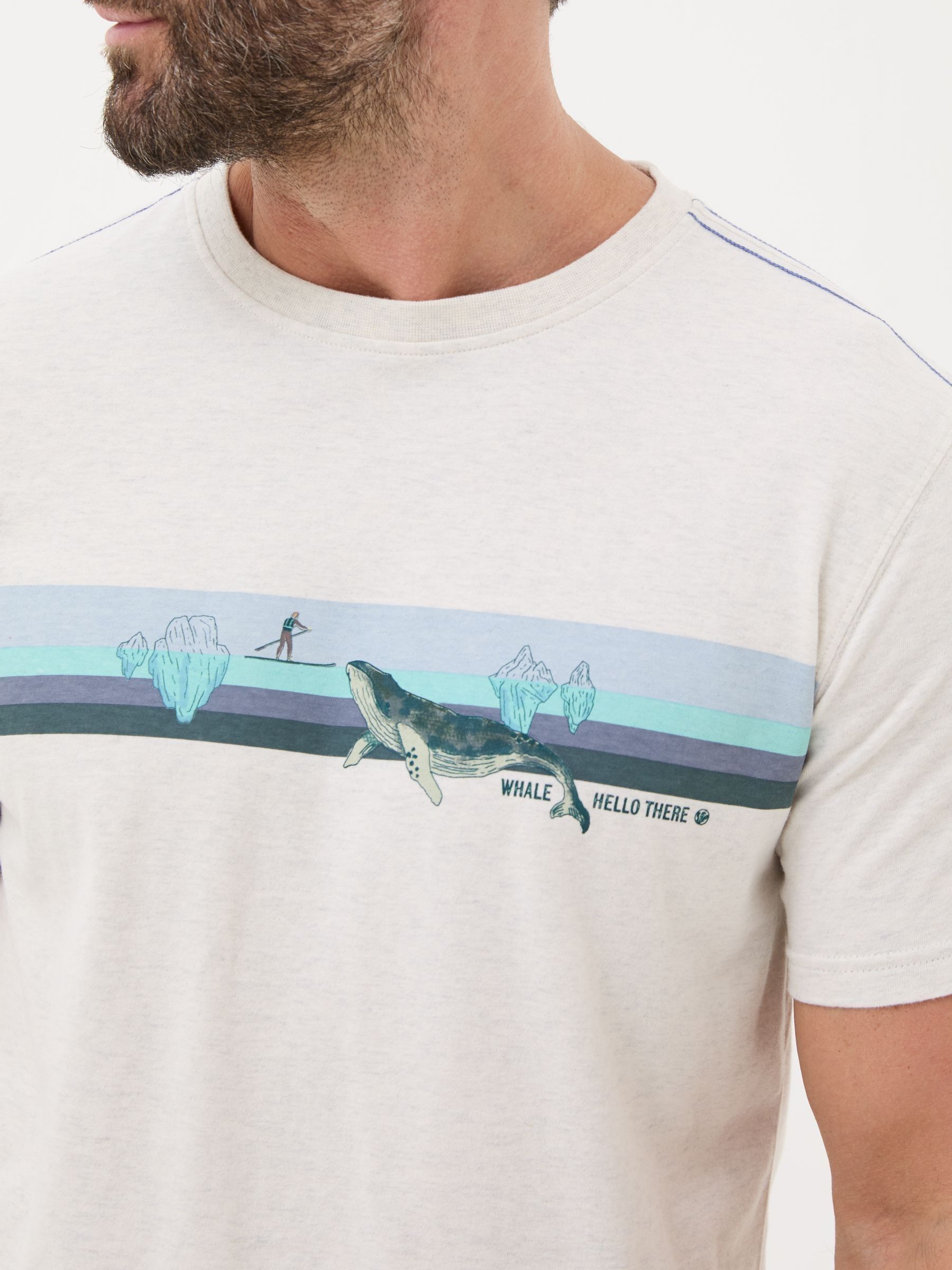 Natural Shelter Whale Hello There! T-shirt - Image 4 of 6