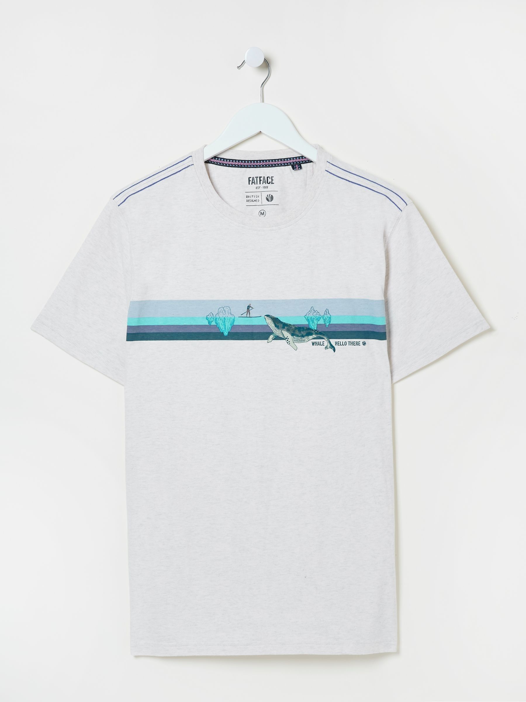 Natural Shelter Whale Hello There! T-shirt - Image 5 of 6