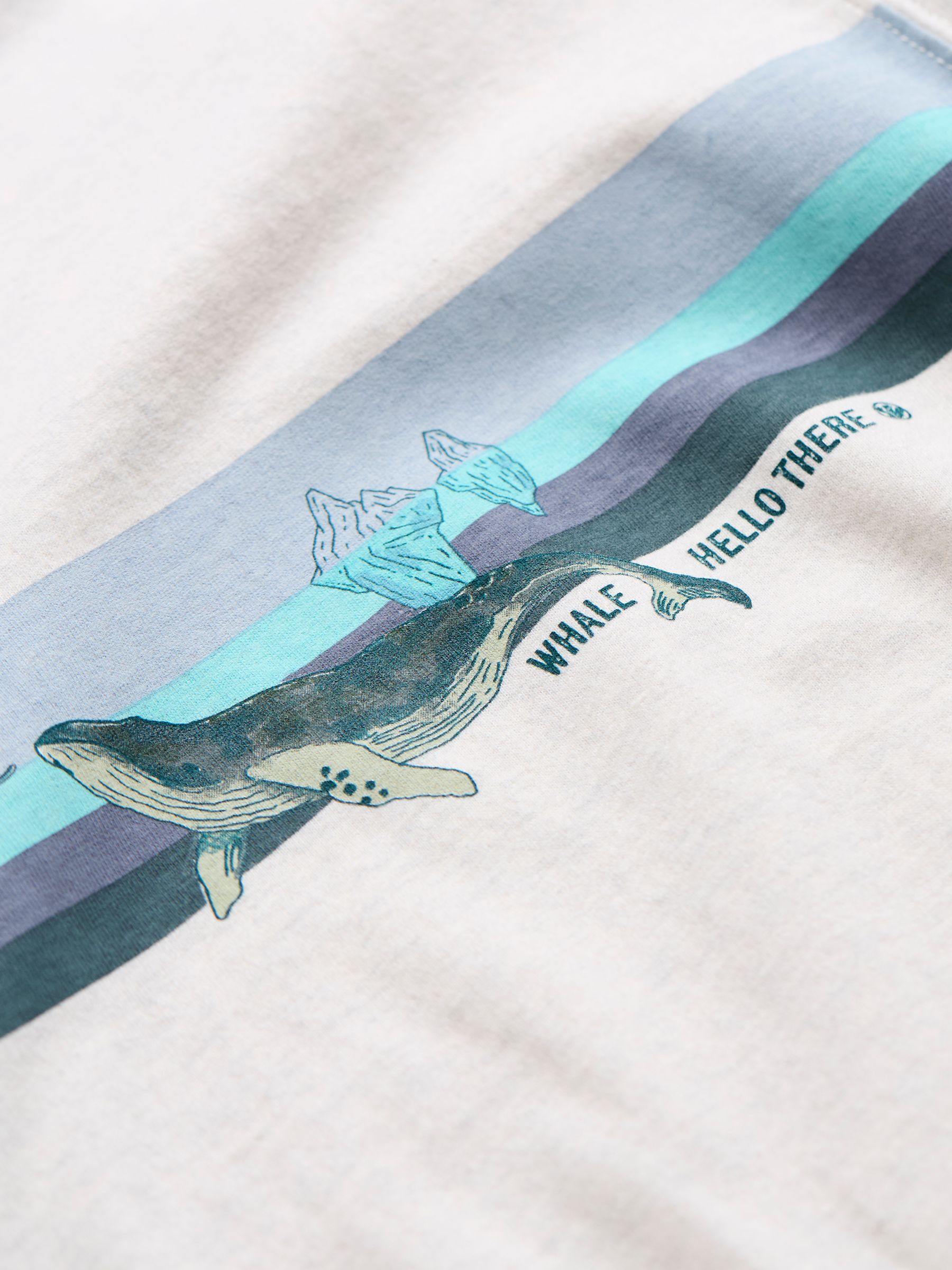 Natural Shelter Whale Hello There! T-shirt - Image 6 of 6