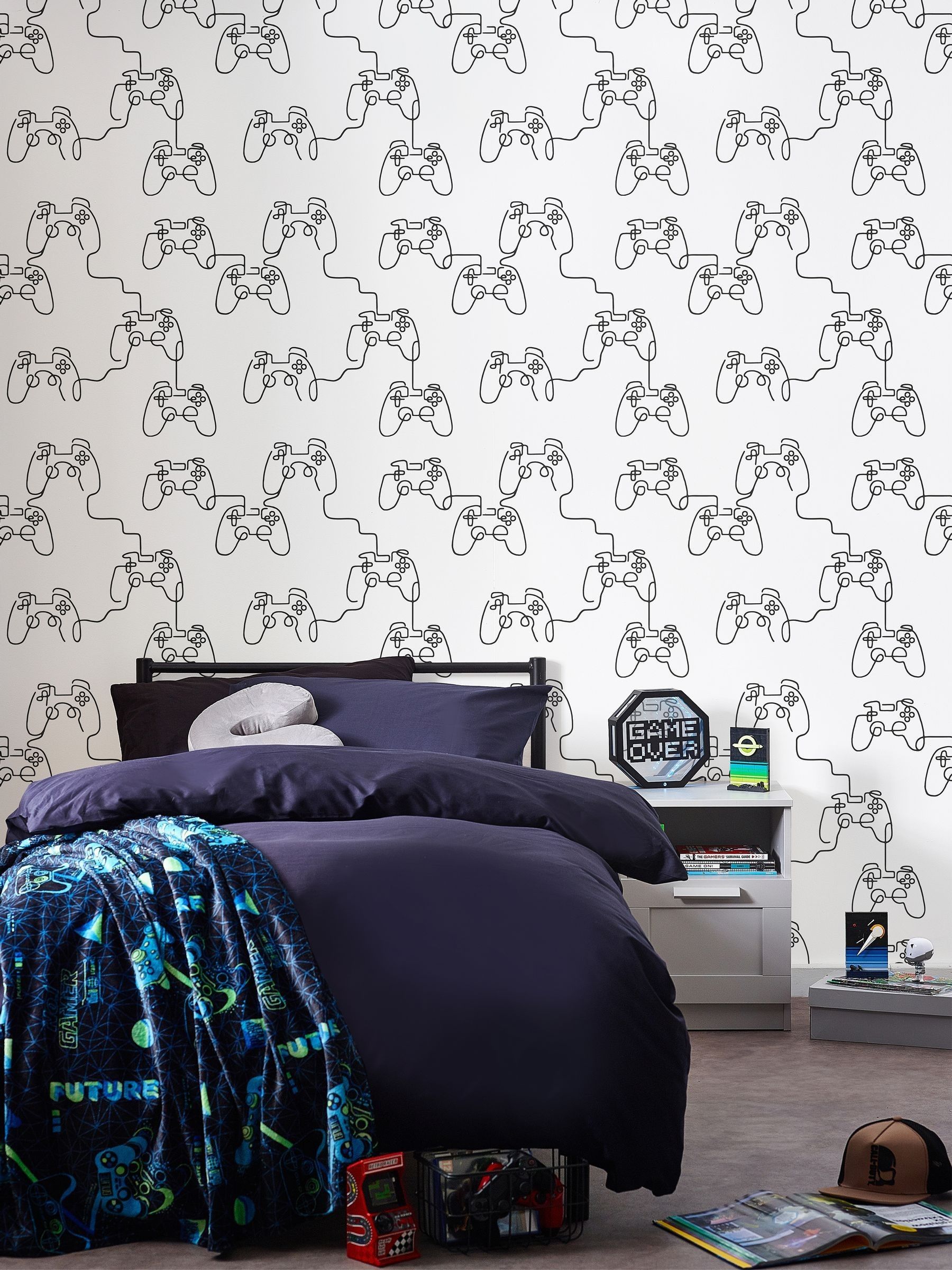 Next Black Gamer Doodle 10M Wallpaper - Image 1 of 4 Next Black Gamer Doodle 10M Wallpaper - Image 1 of 4