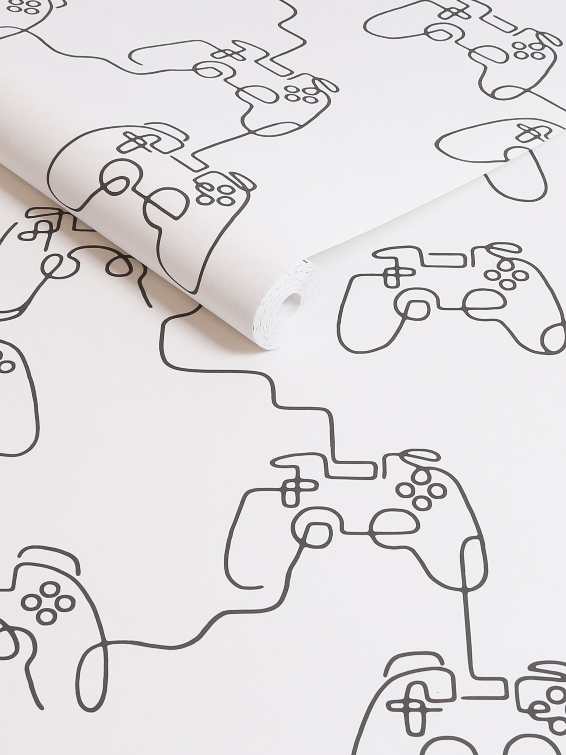 Next Black Gamer Doodle 10M Wallpaper - Image 3 of 4