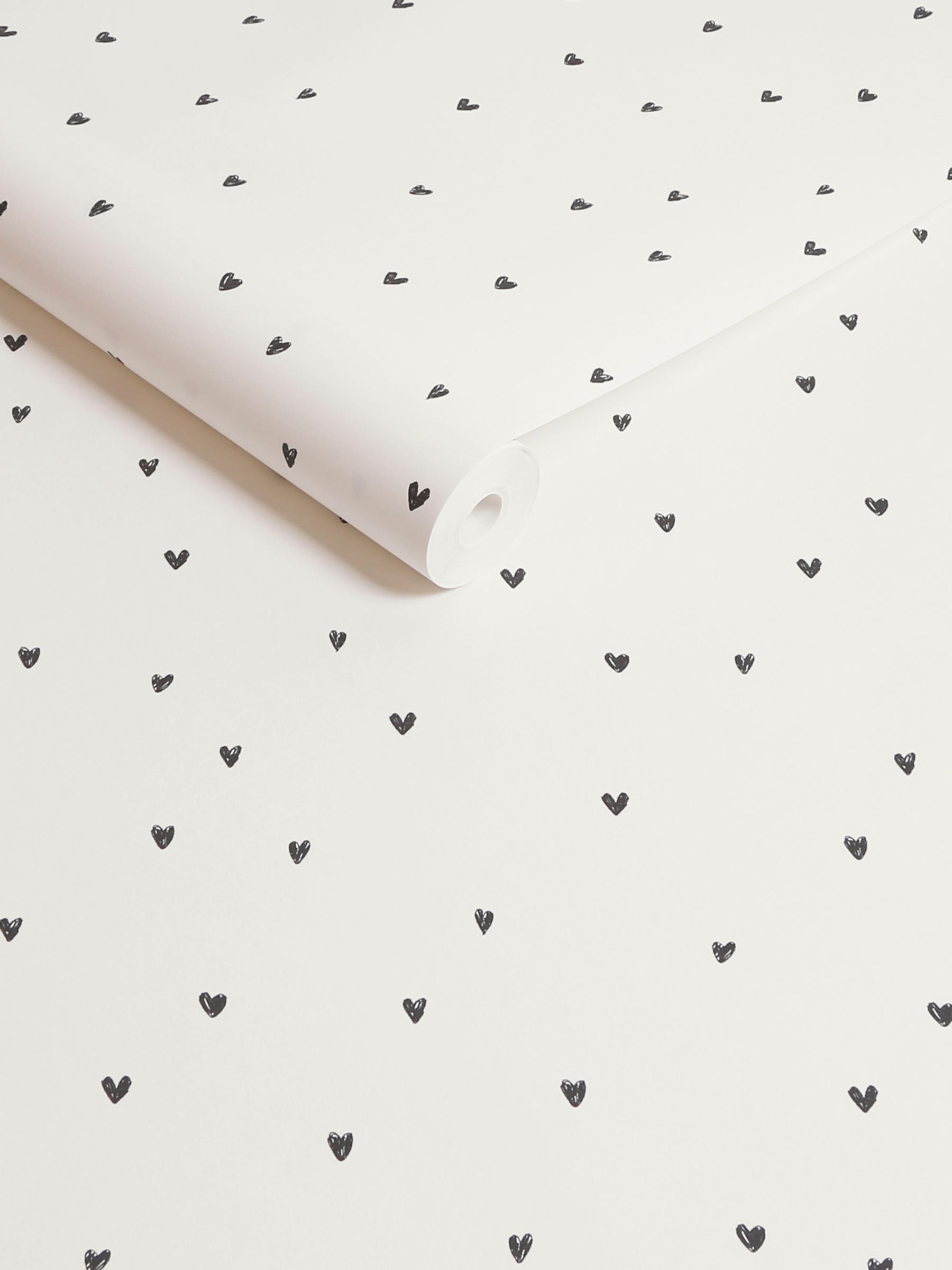 Next Black Ditsy Heart 10M Wallpaper - Image 3 of 4