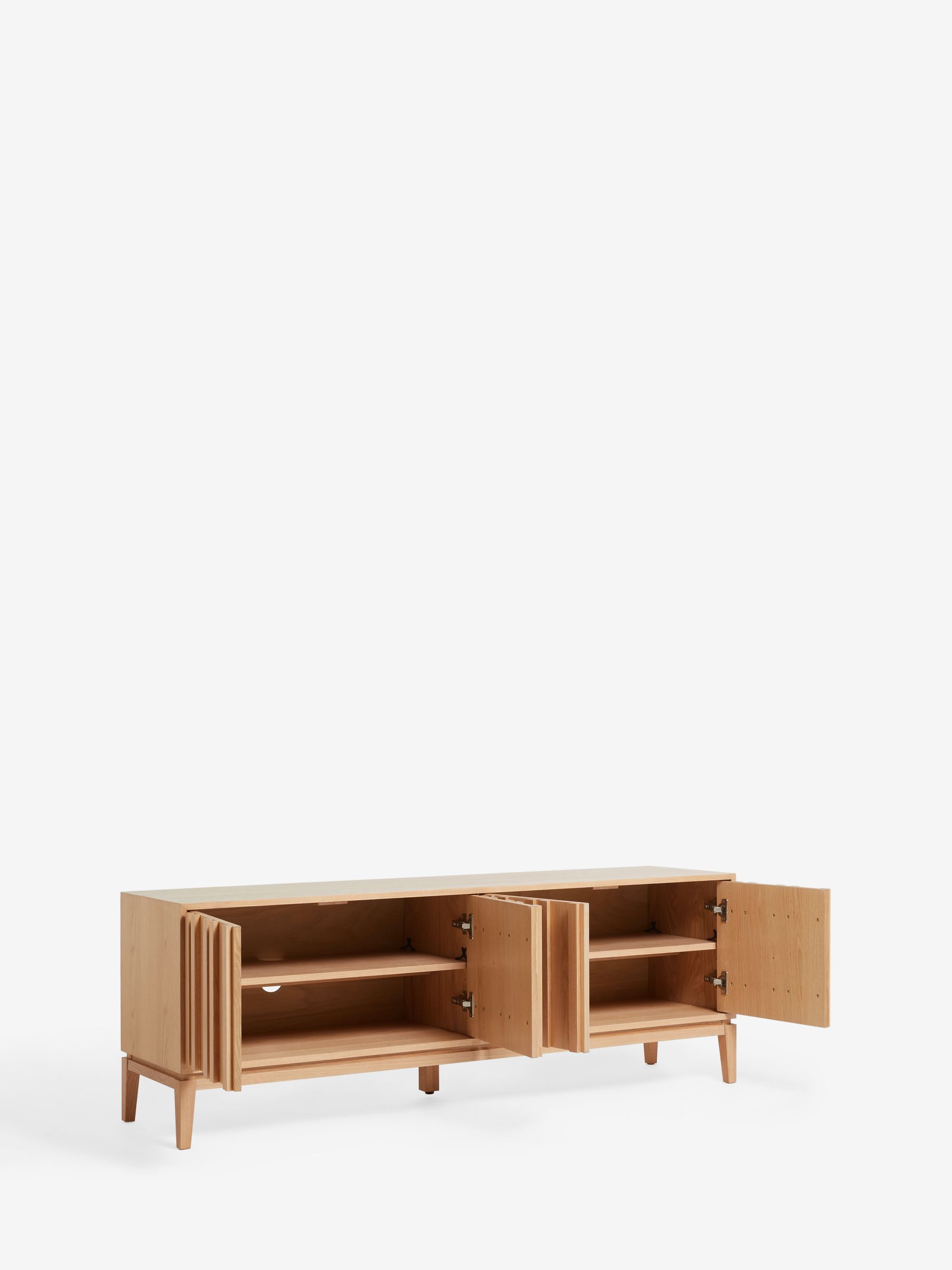 Oak Belgrave Wide TV Unit - Image 8 of 10