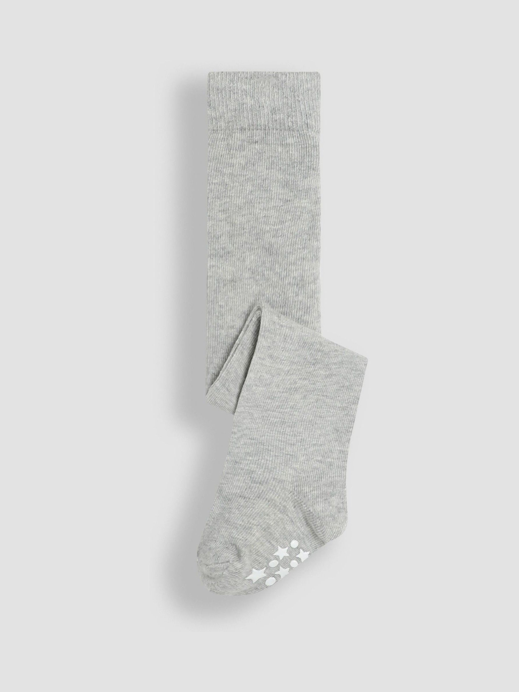 Grey 2-Pack Cotton Rich Tights - Image 3 of 4