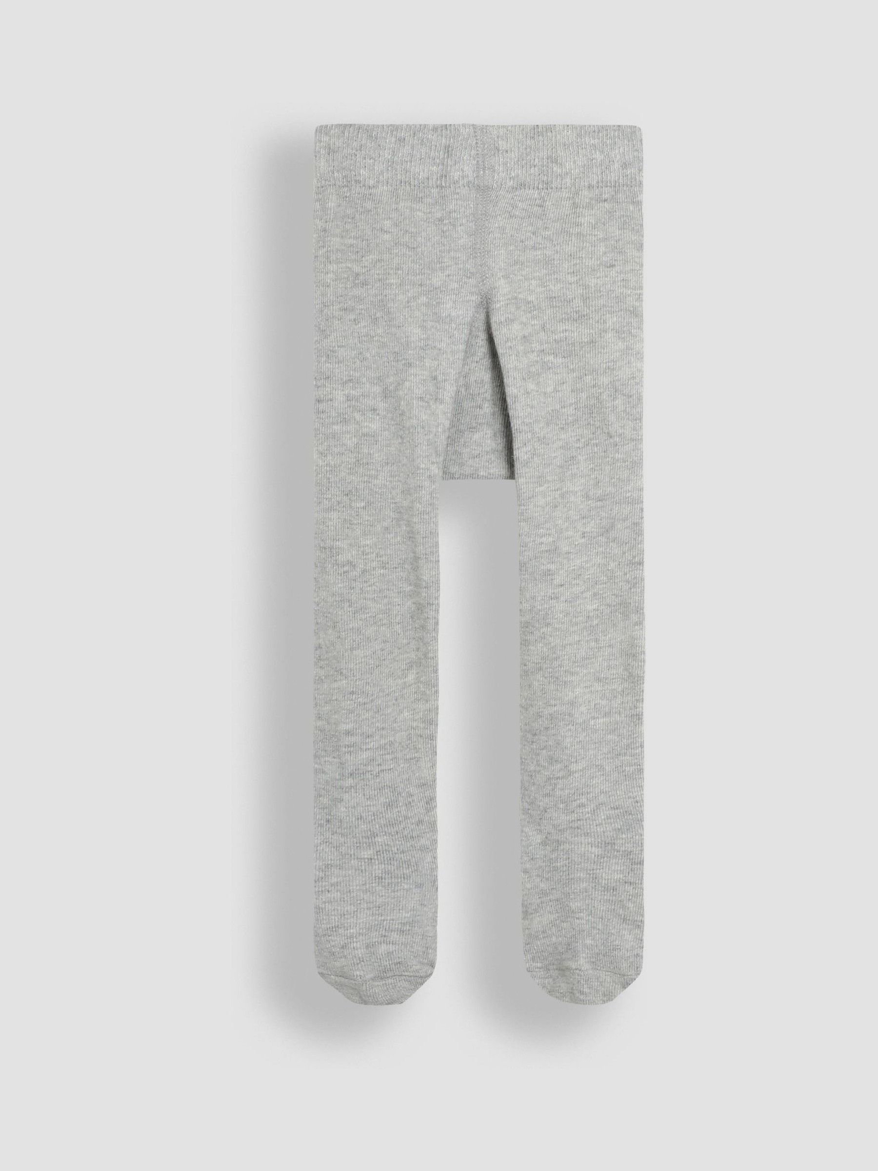 Grey 2-Pack Cotton Rich Tights - Image 4 of 4